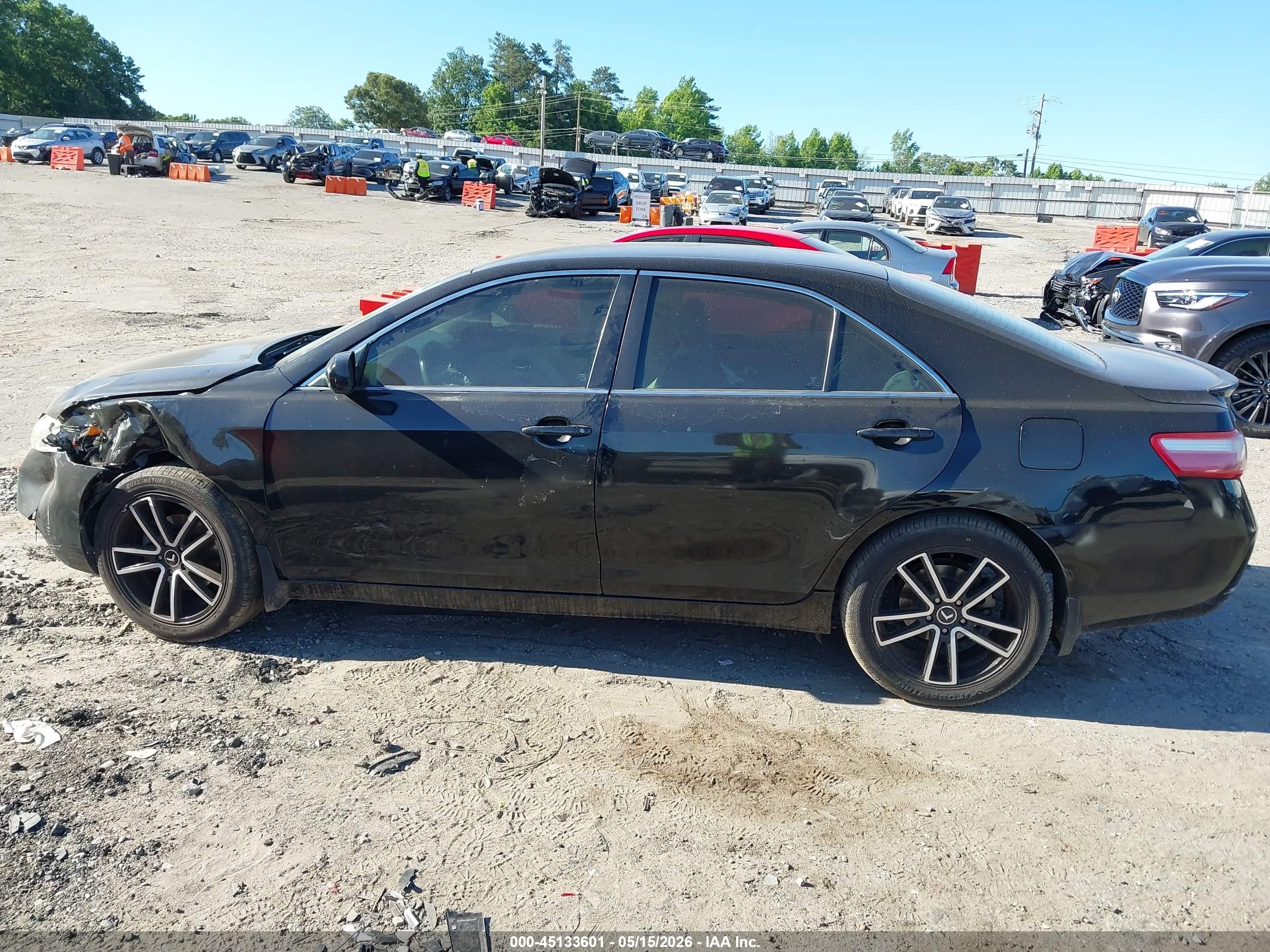 2009 Toyota Camry Le Black vin: 4T1BE46K99U409996