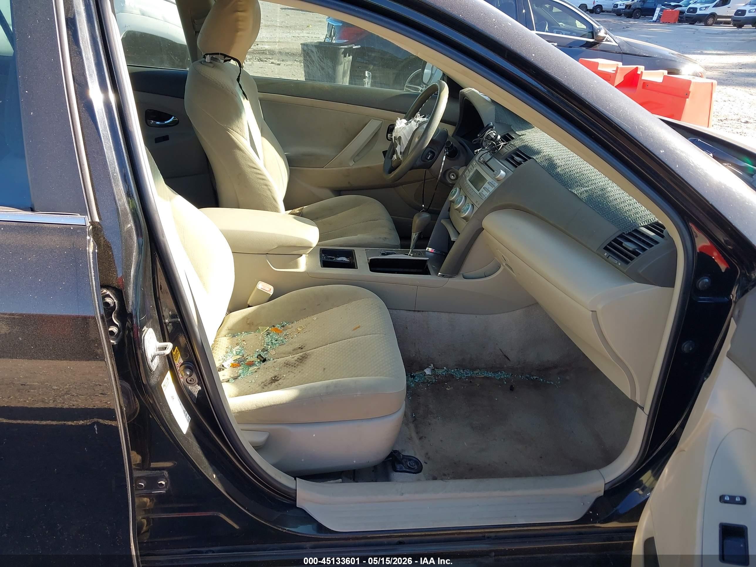 2009 Toyota Camry Le Black vin: 4T1BE46K99U409996