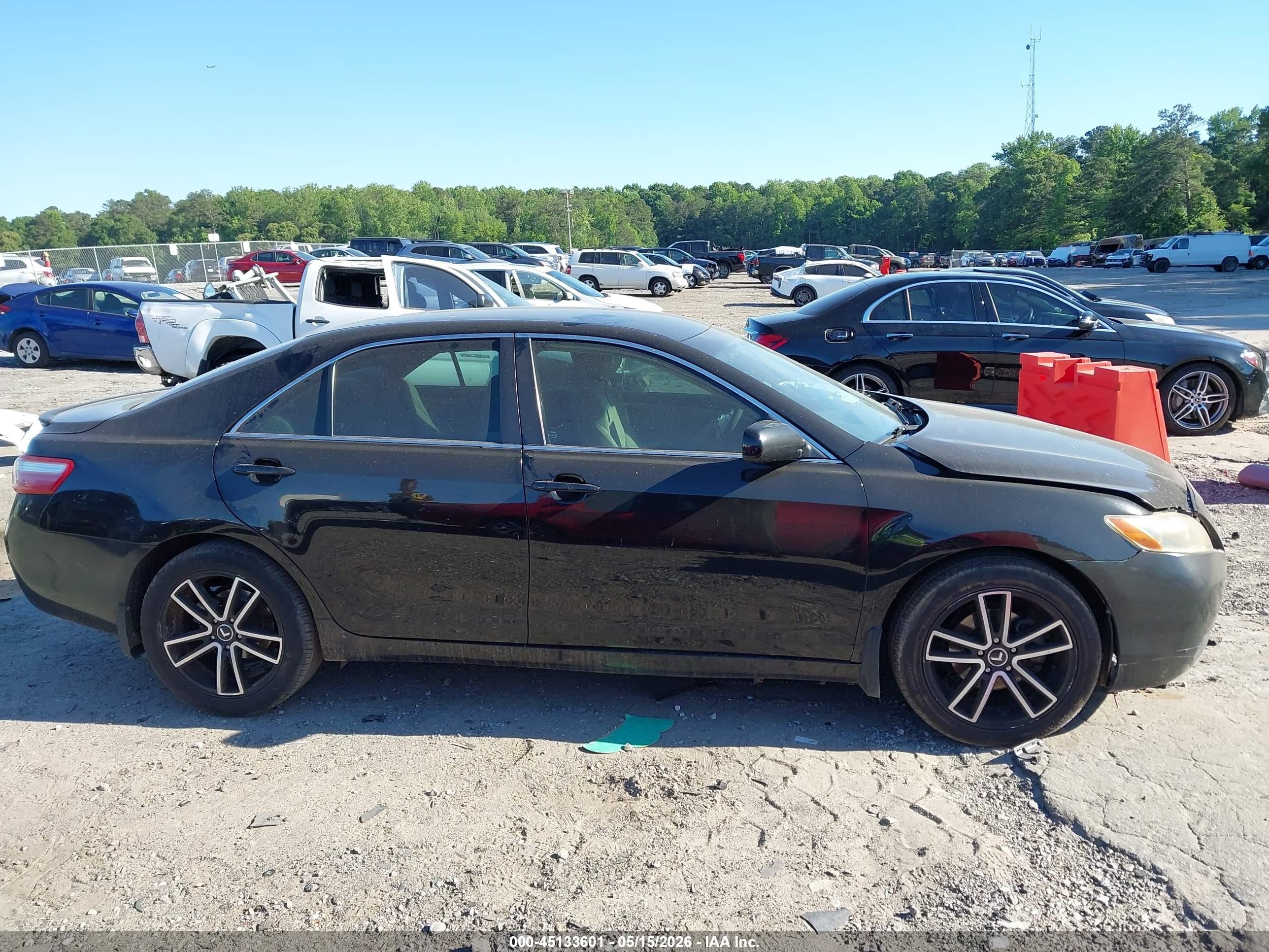 2009 Toyota Camry Le Black vin: 4T1BE46K99U409996