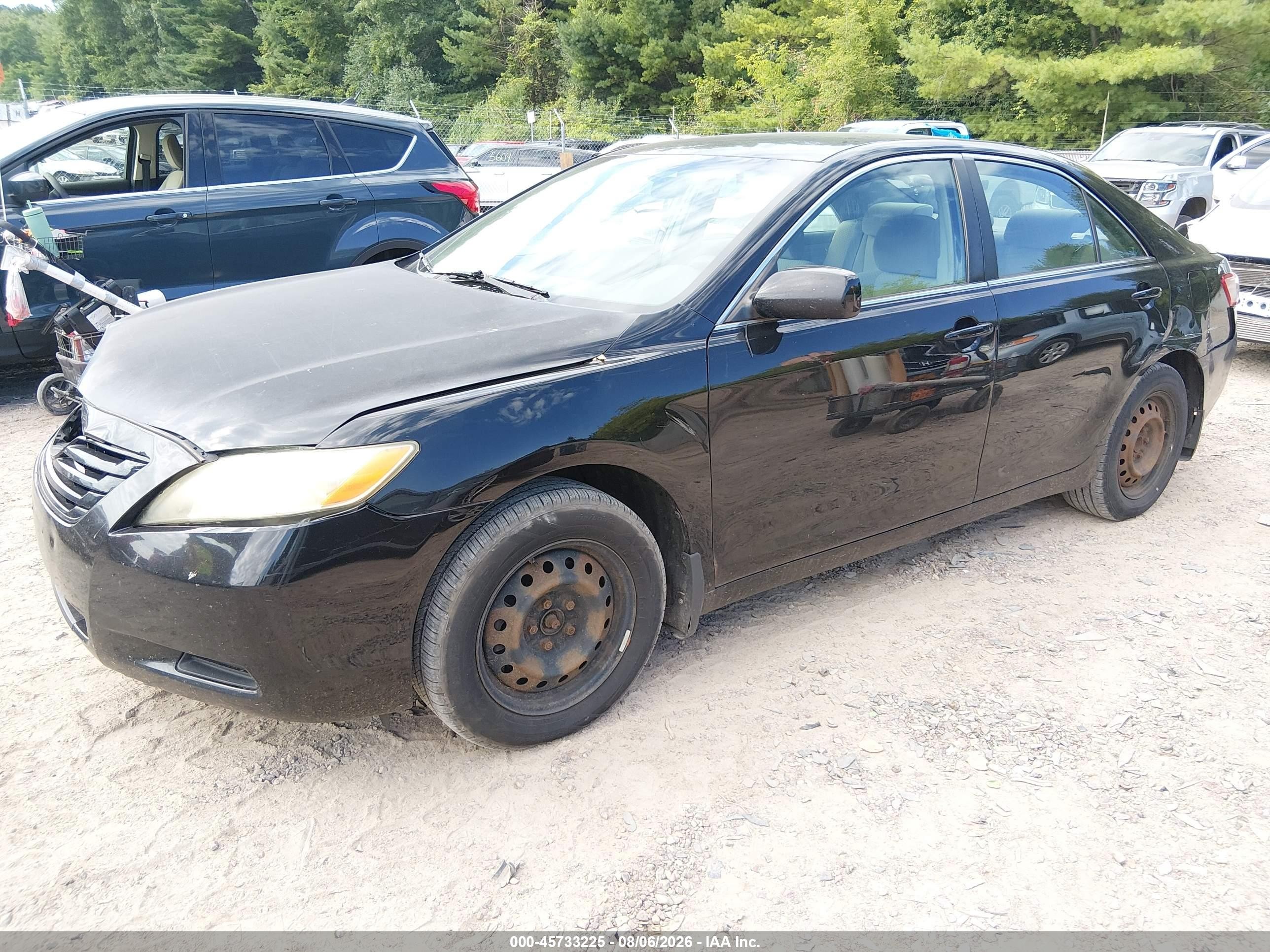 2009 Toyota Camry   Black vin: 4T1BE46K99U810836