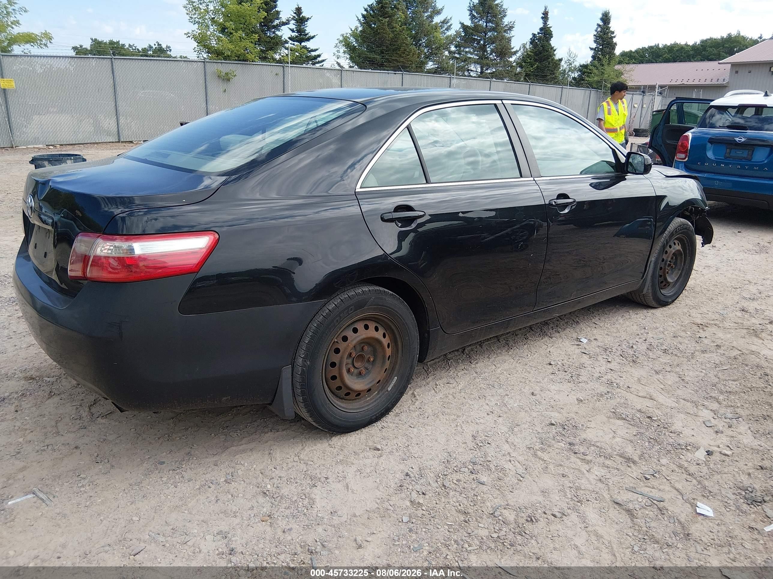 2009 Toyota Camry   Black vin: 4T1BE46K99U810836