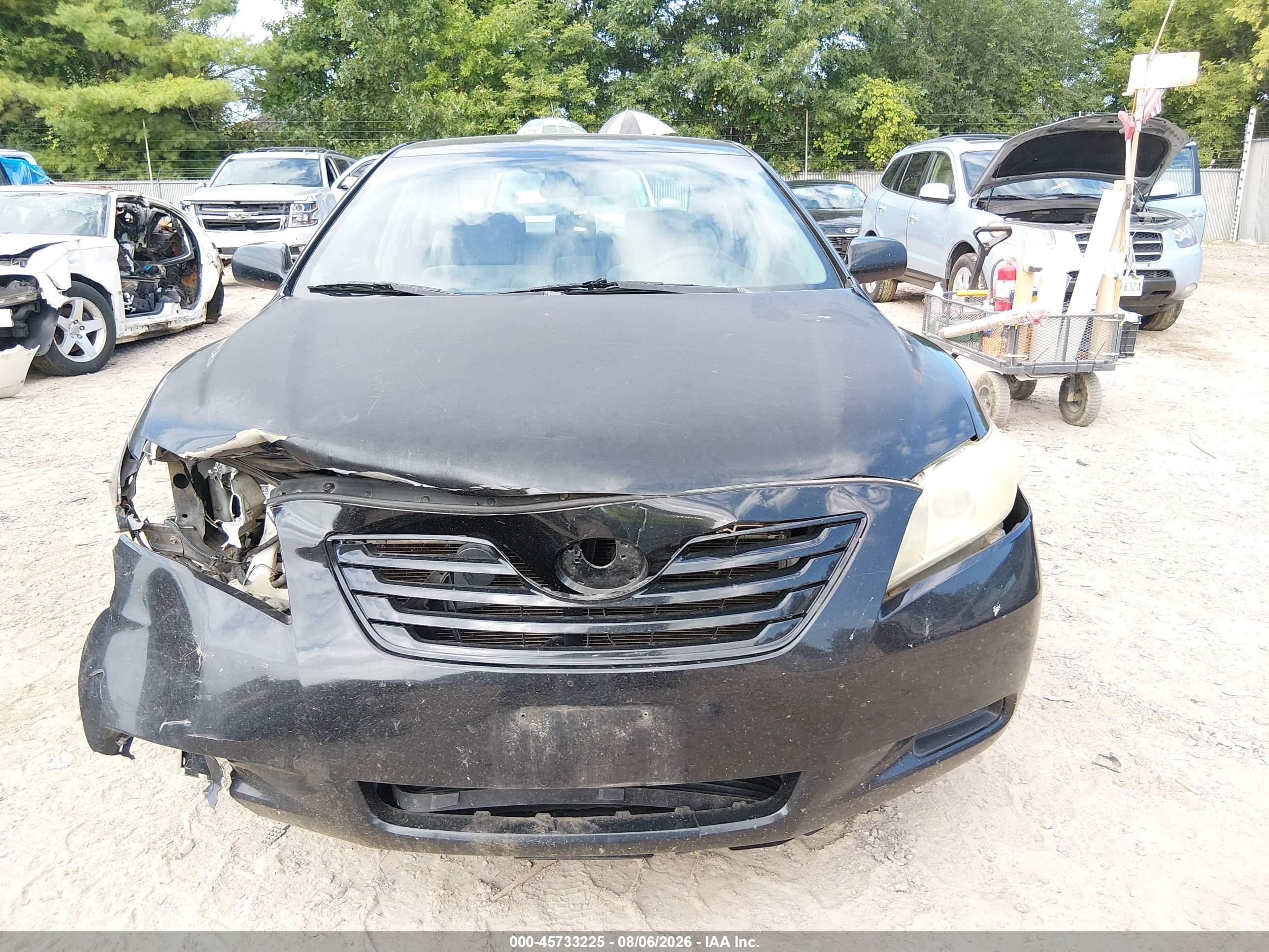 2009 Toyota Camry   Black vin: 4T1BE46K99U810836