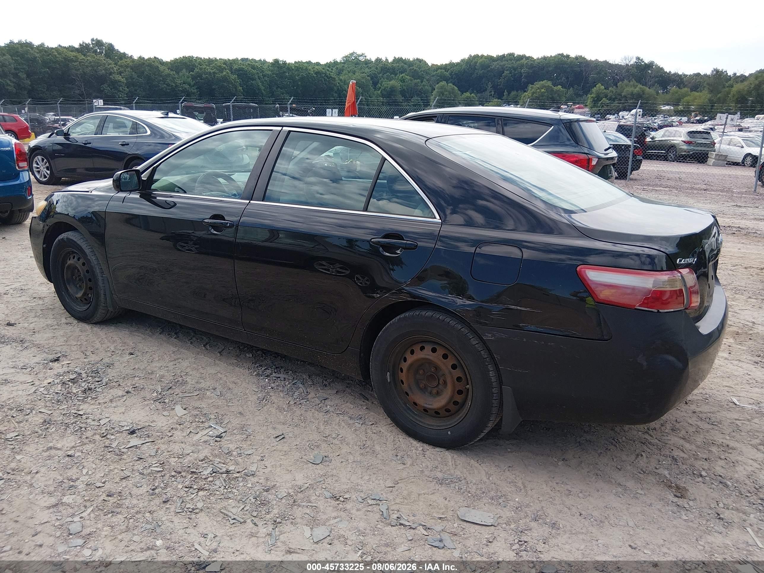 2009 Toyota Camry   Black vin: 4T1BE46K99U810836