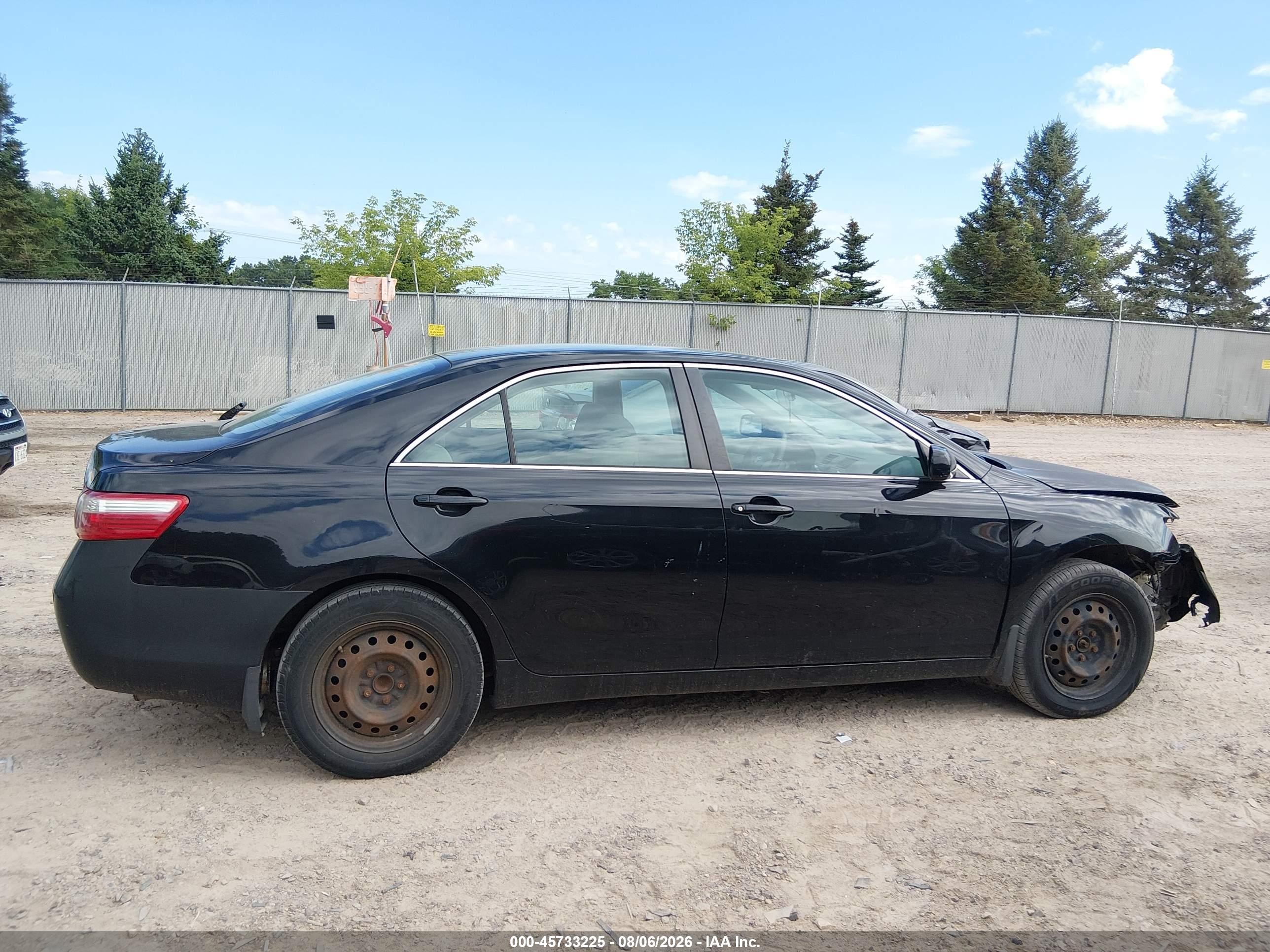 2009 Toyota Camry   Black vin: 4T1BE46K99U810836