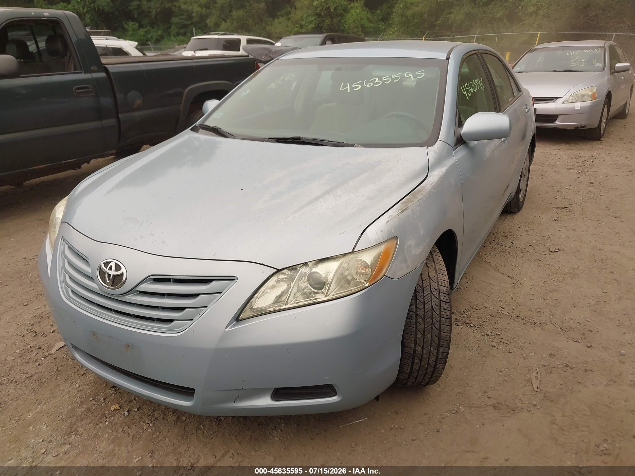 2009 Toyota Camry Le Blue vin: 4T1BE46K99U813705