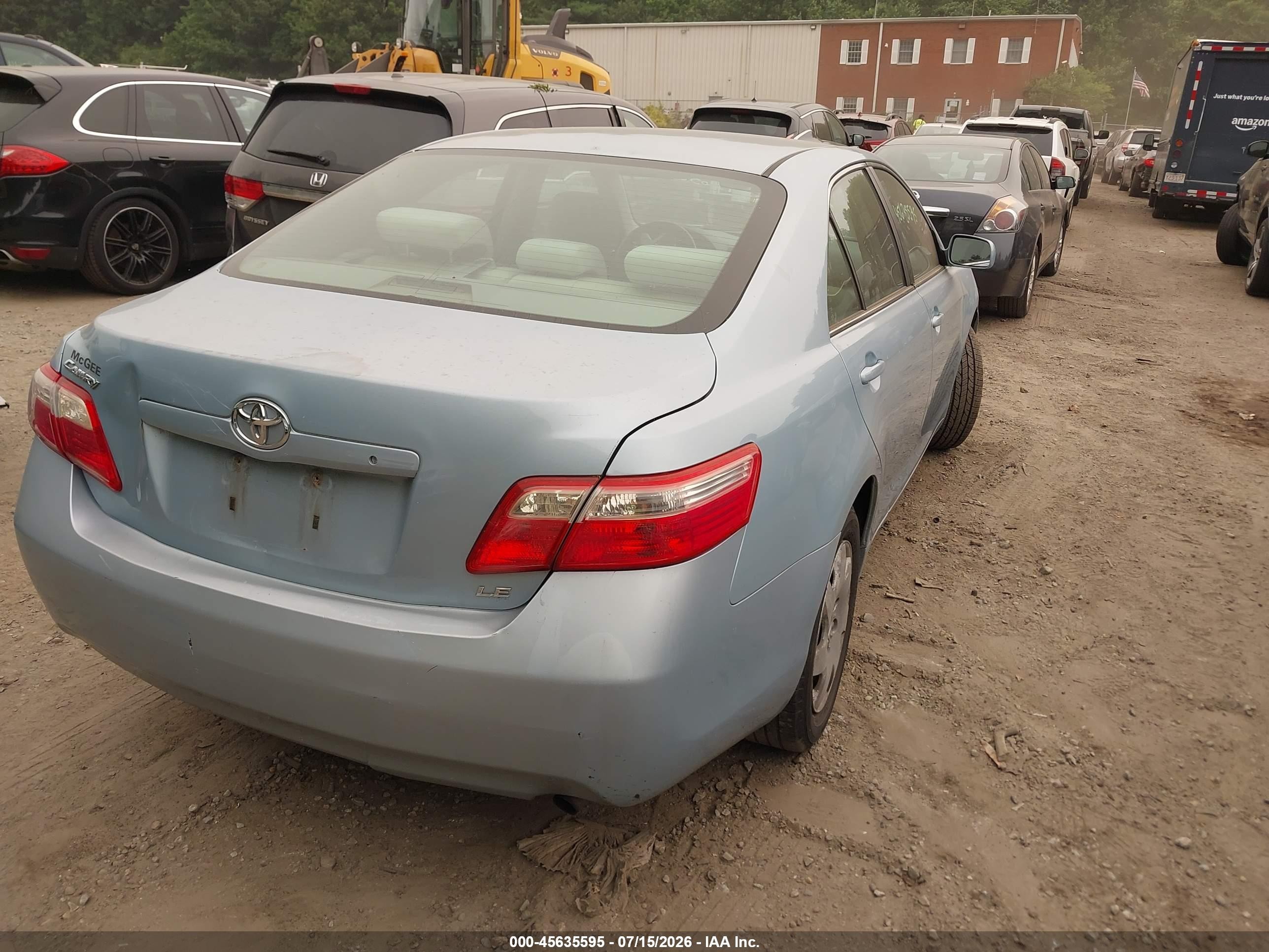2009 Toyota Camry Le Blue vin: 4T1BE46K99U813705