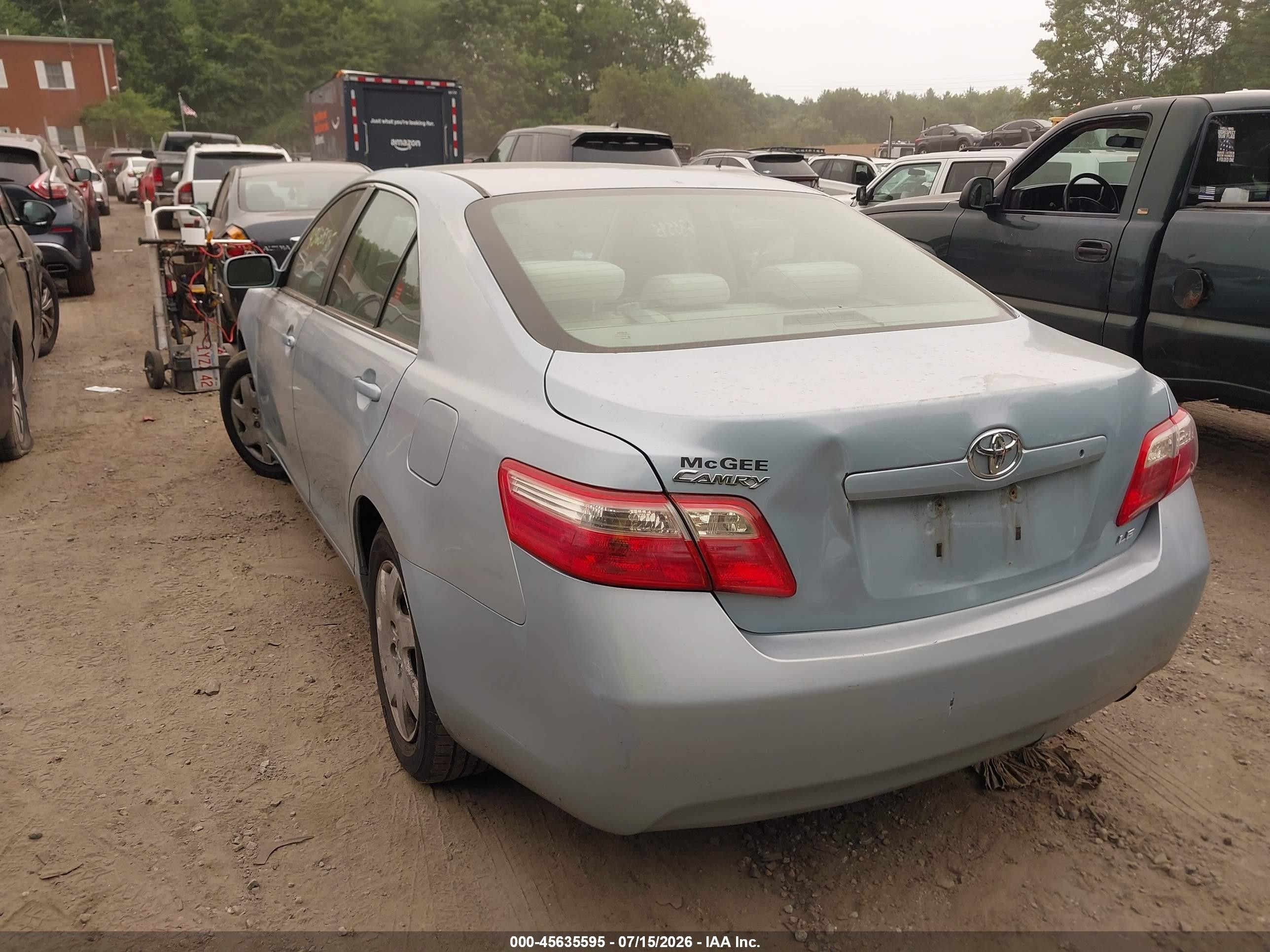 2009 Toyota Camry Le Blue vin: 4T1BE46K99U813705