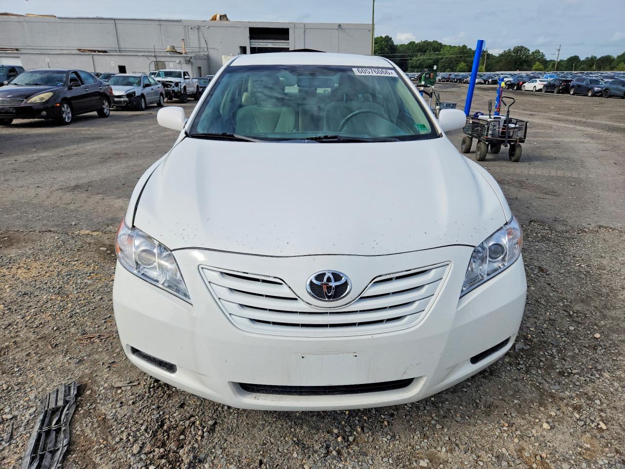2009 Toyota Camry Le White vin: 4T1BE46K99U814076