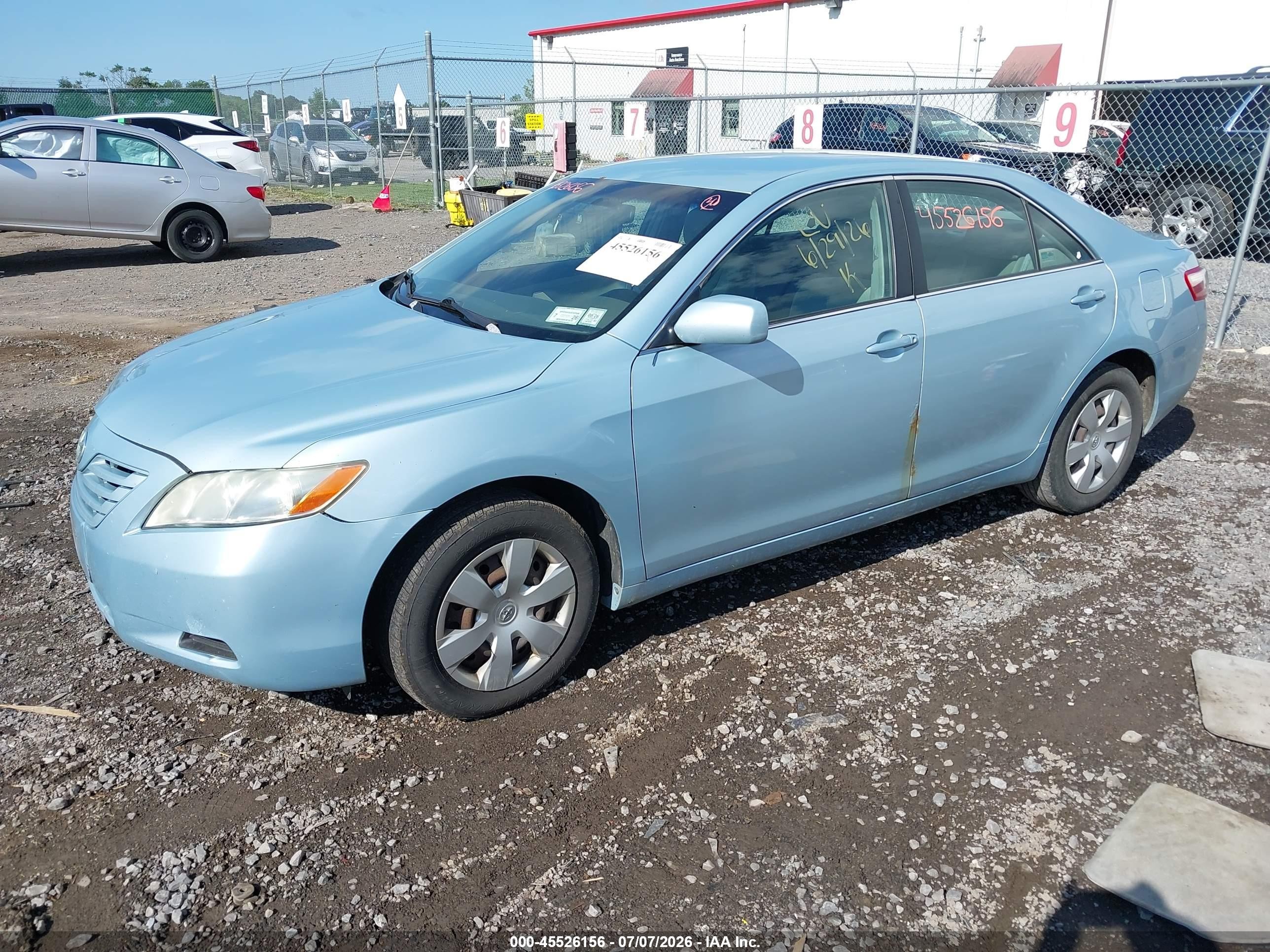 2009 Toyota Camry Le Blue vin: 4T1BE46K99U820315