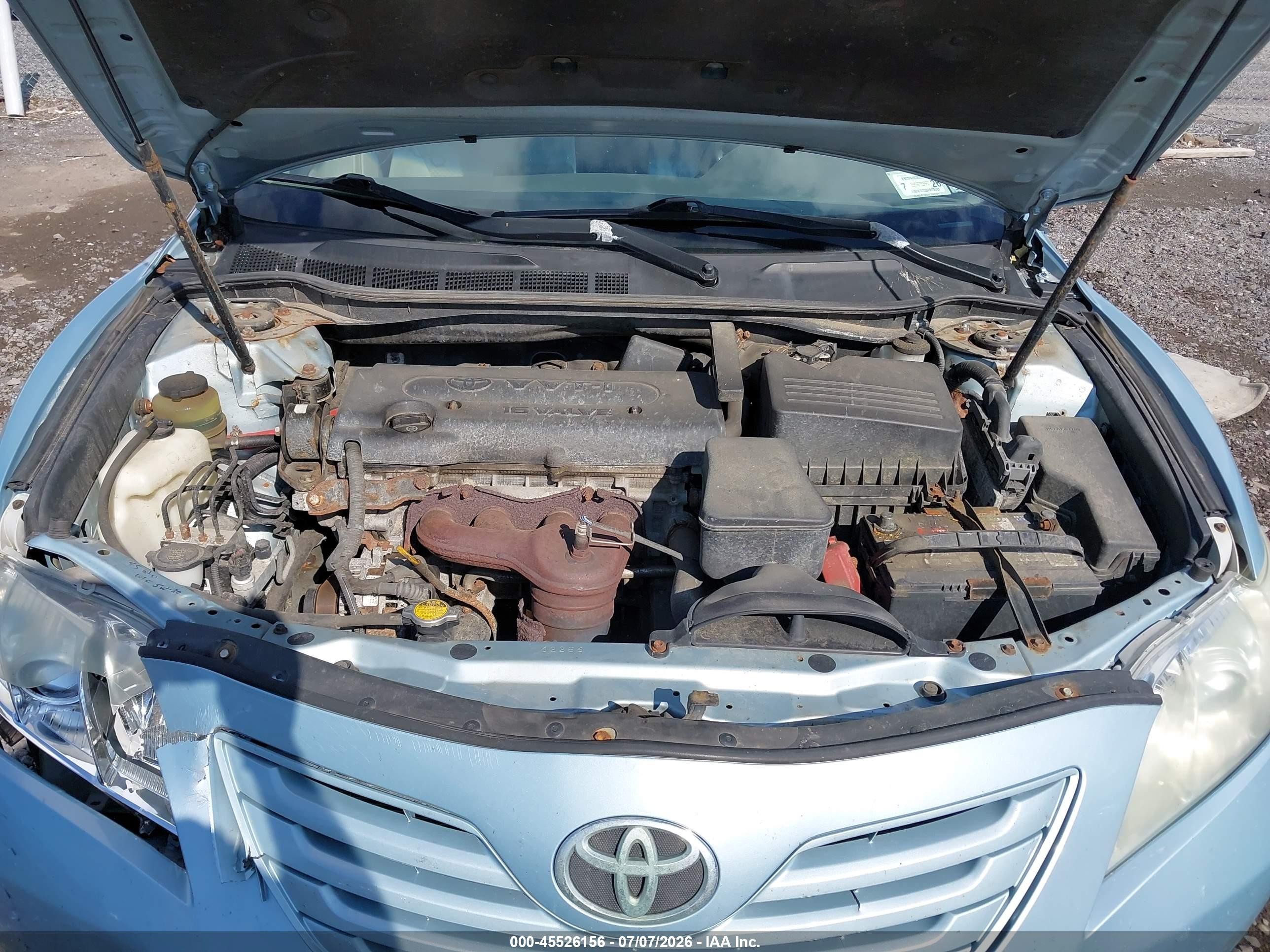 2009 Toyota Camry Le Blue vin: 4T1BE46K99U820315