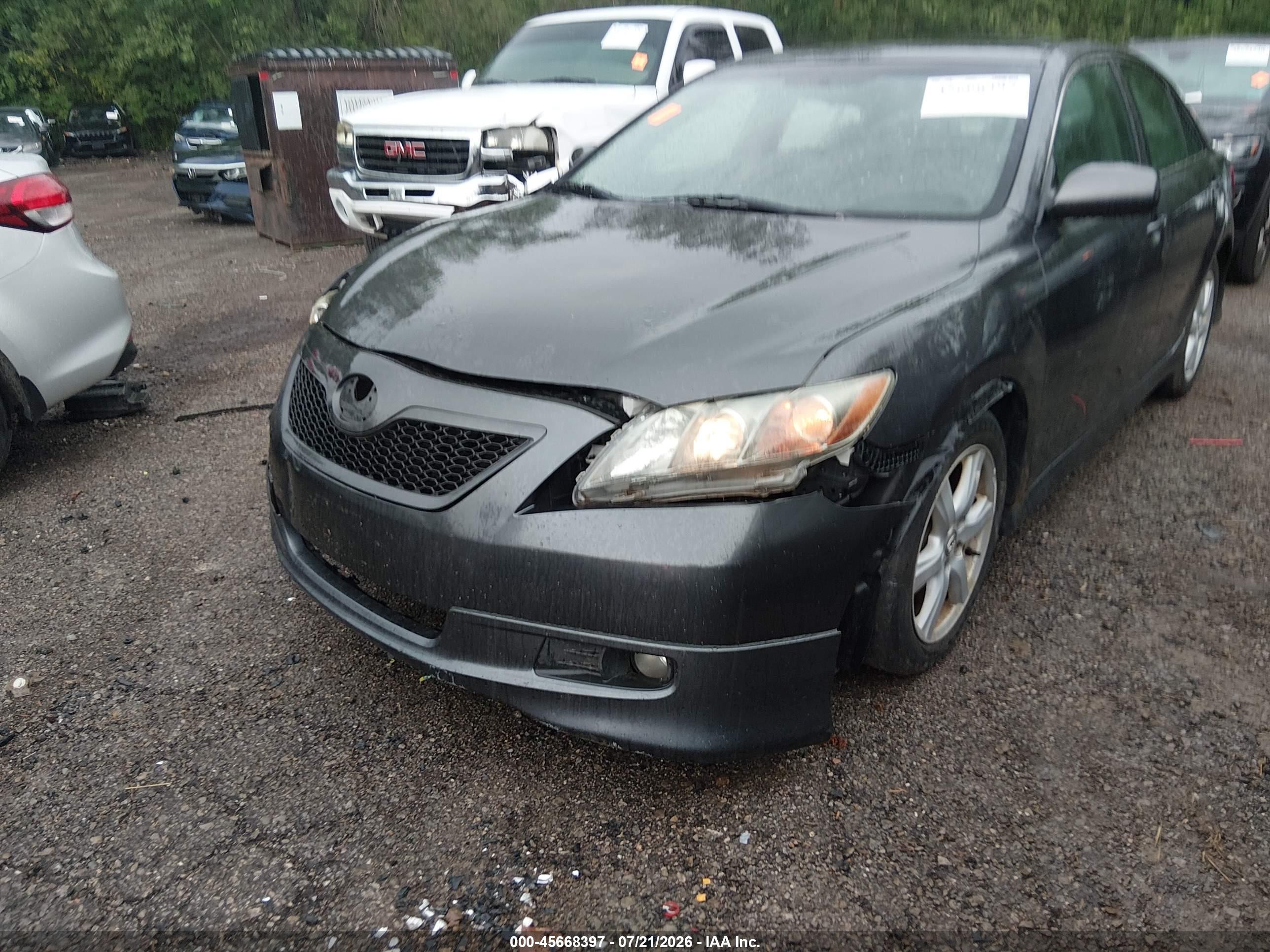 2009 Toyota Camry Se Silver vin: 4T1BE46K99U834408