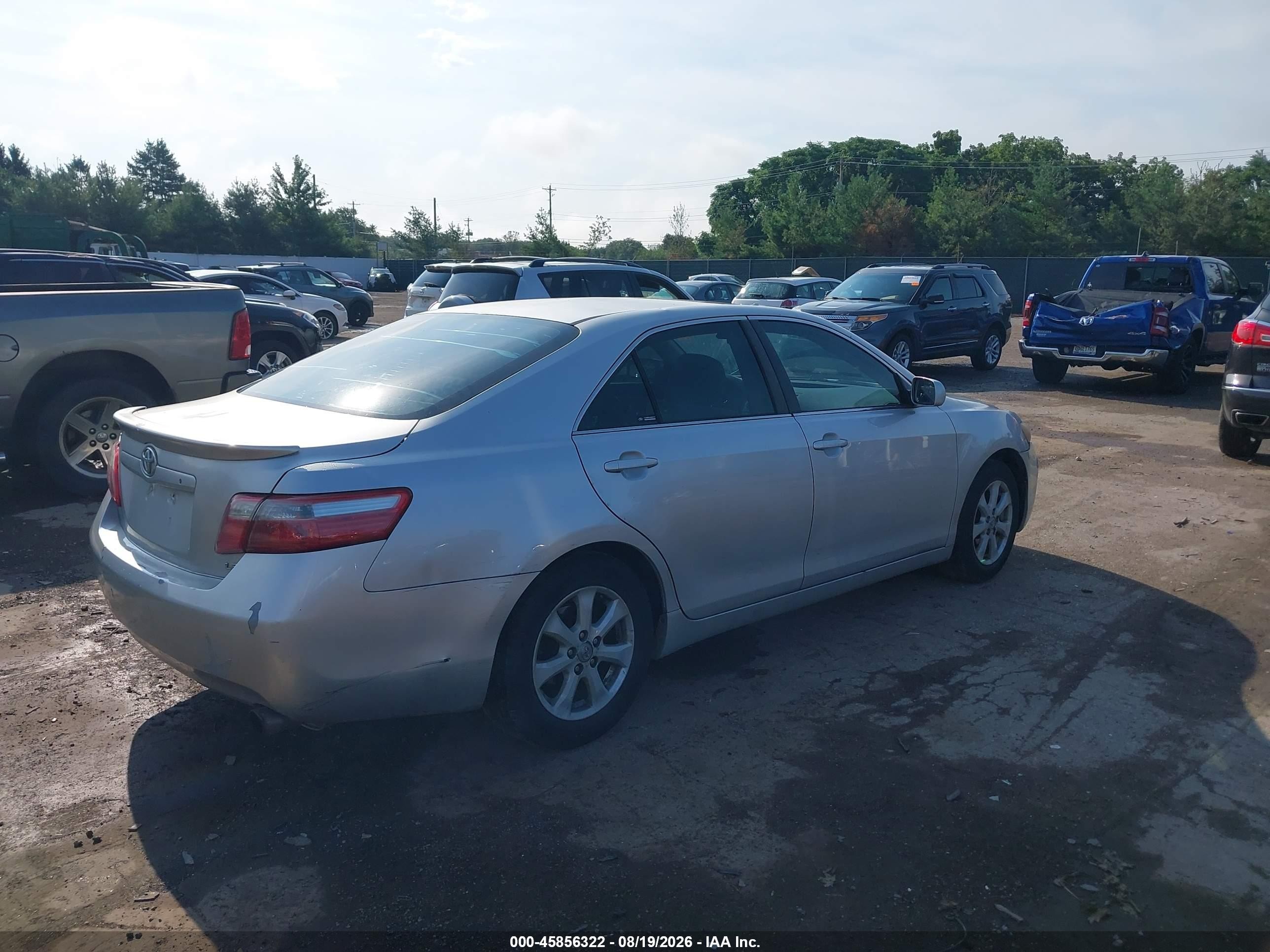 2009 Toyota Camry Le Серебряный vin: 4T1BE46K99U838958