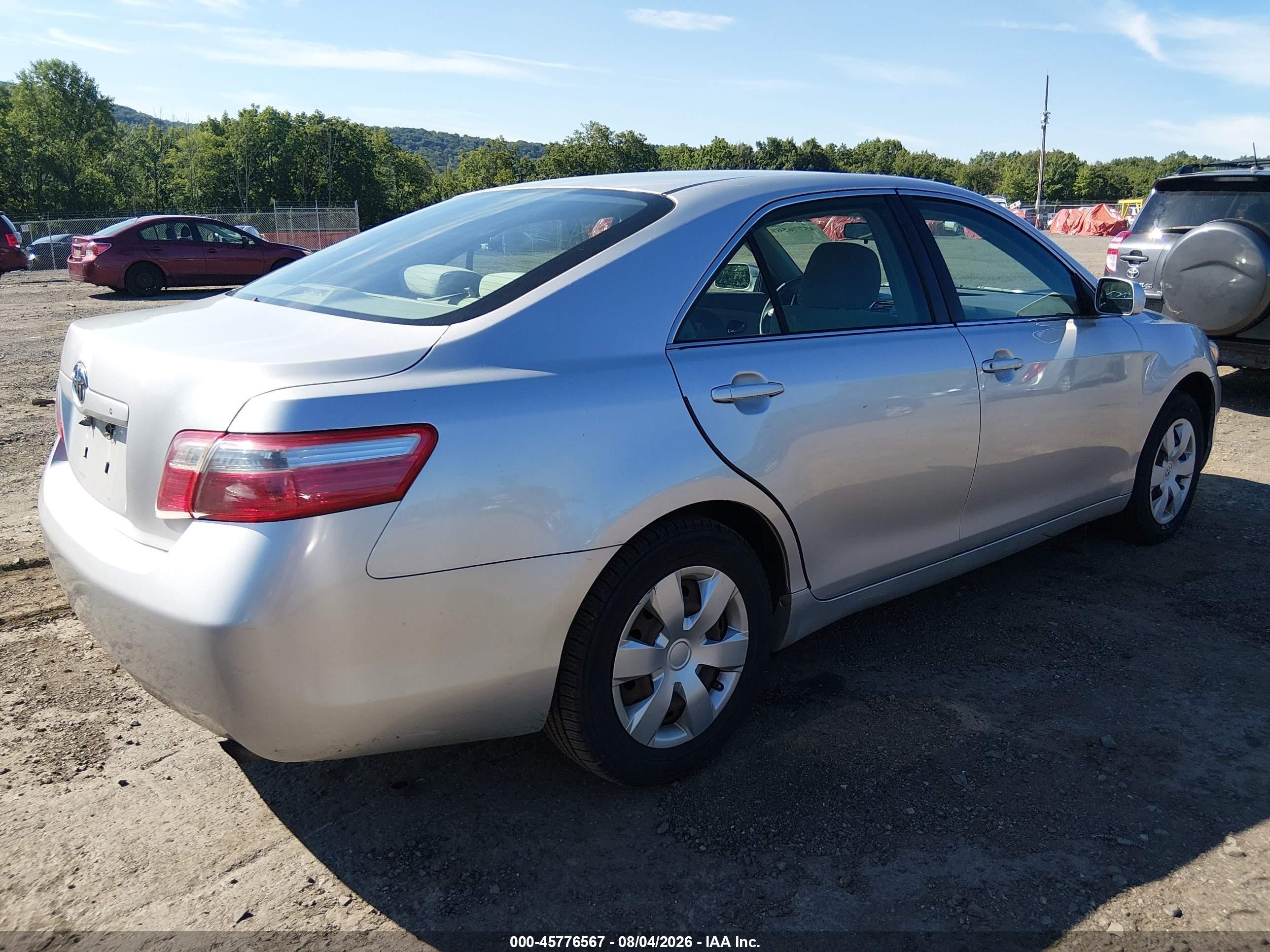 2009 Toyota Camry   Silver vin: 4T1BE46K99U871216