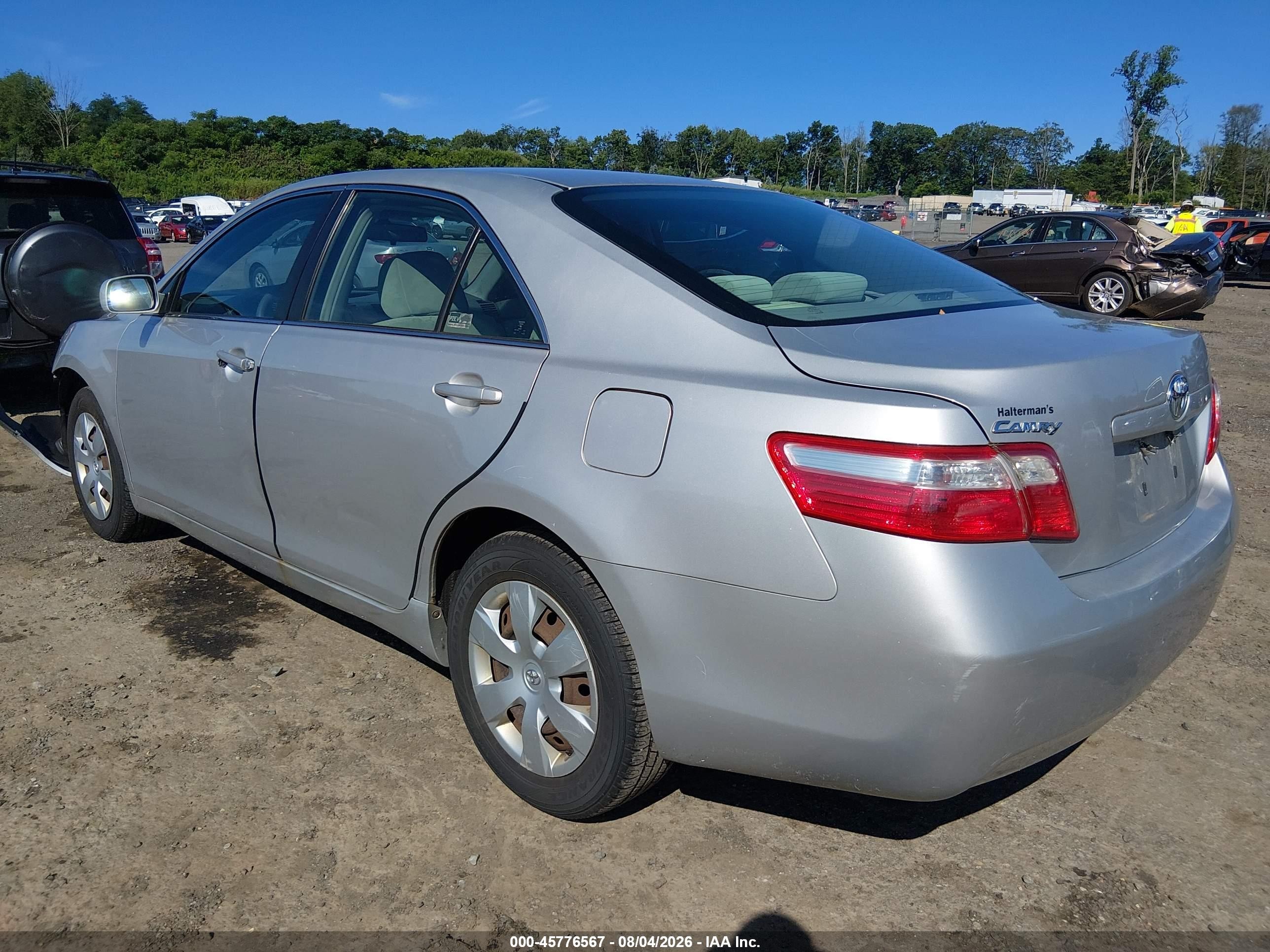 2009 Toyota Camry   Silver vin: 4T1BE46K99U871216