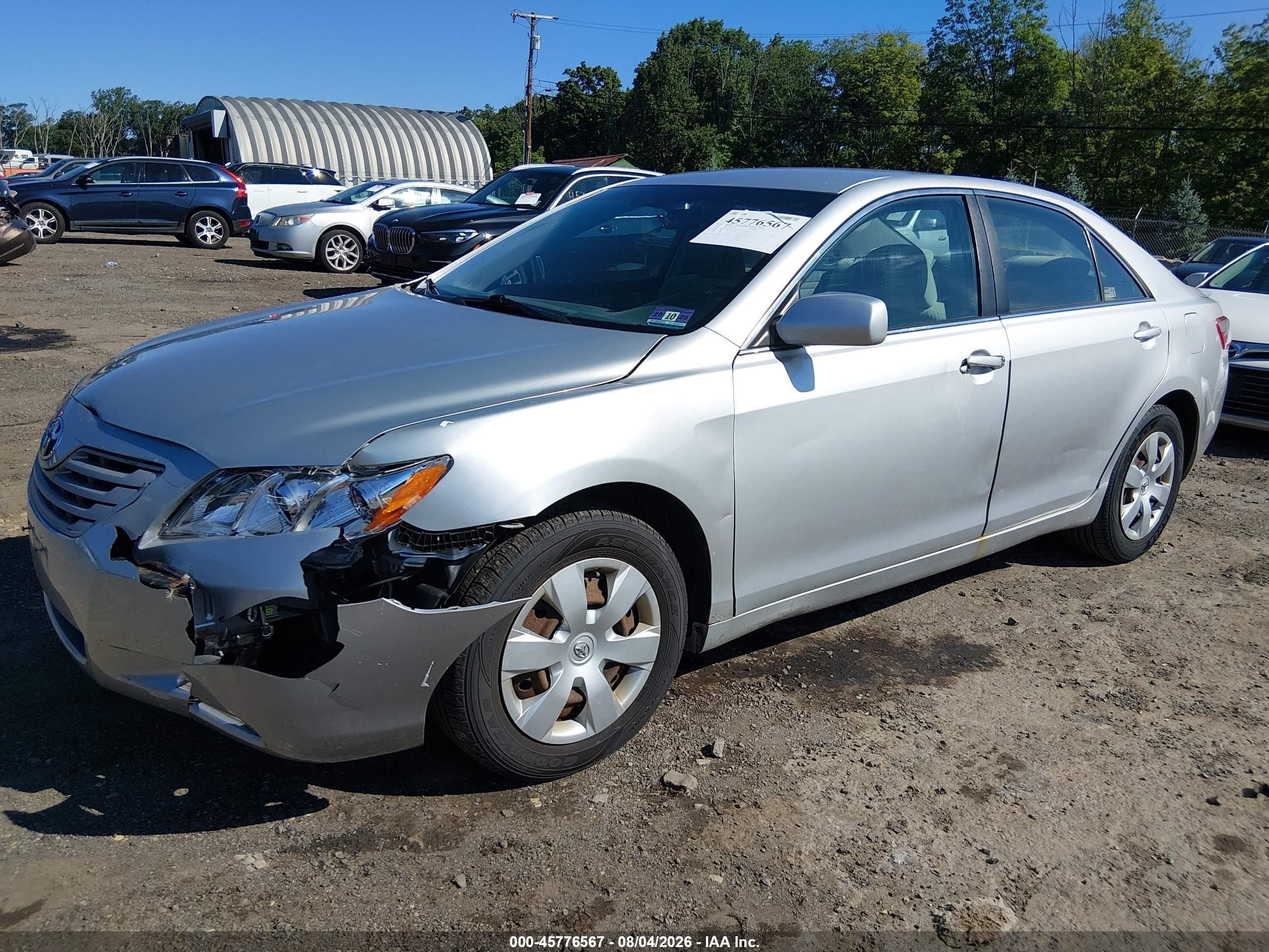 2009 Toyota Camry   Silver vin: 4T1BE46K99U871216