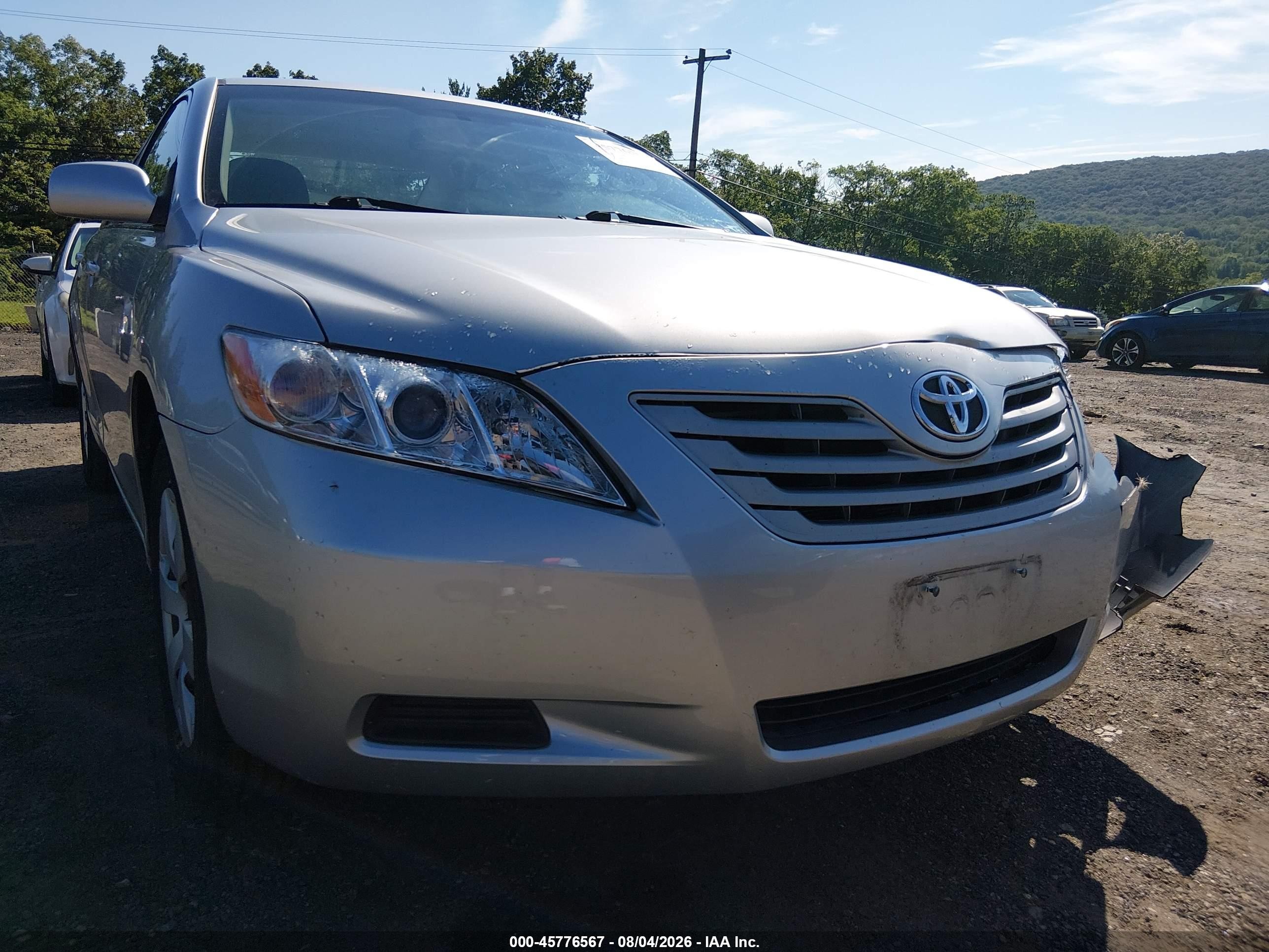 2009 Toyota Camry   Silver vin: 4T1BE46K99U871216