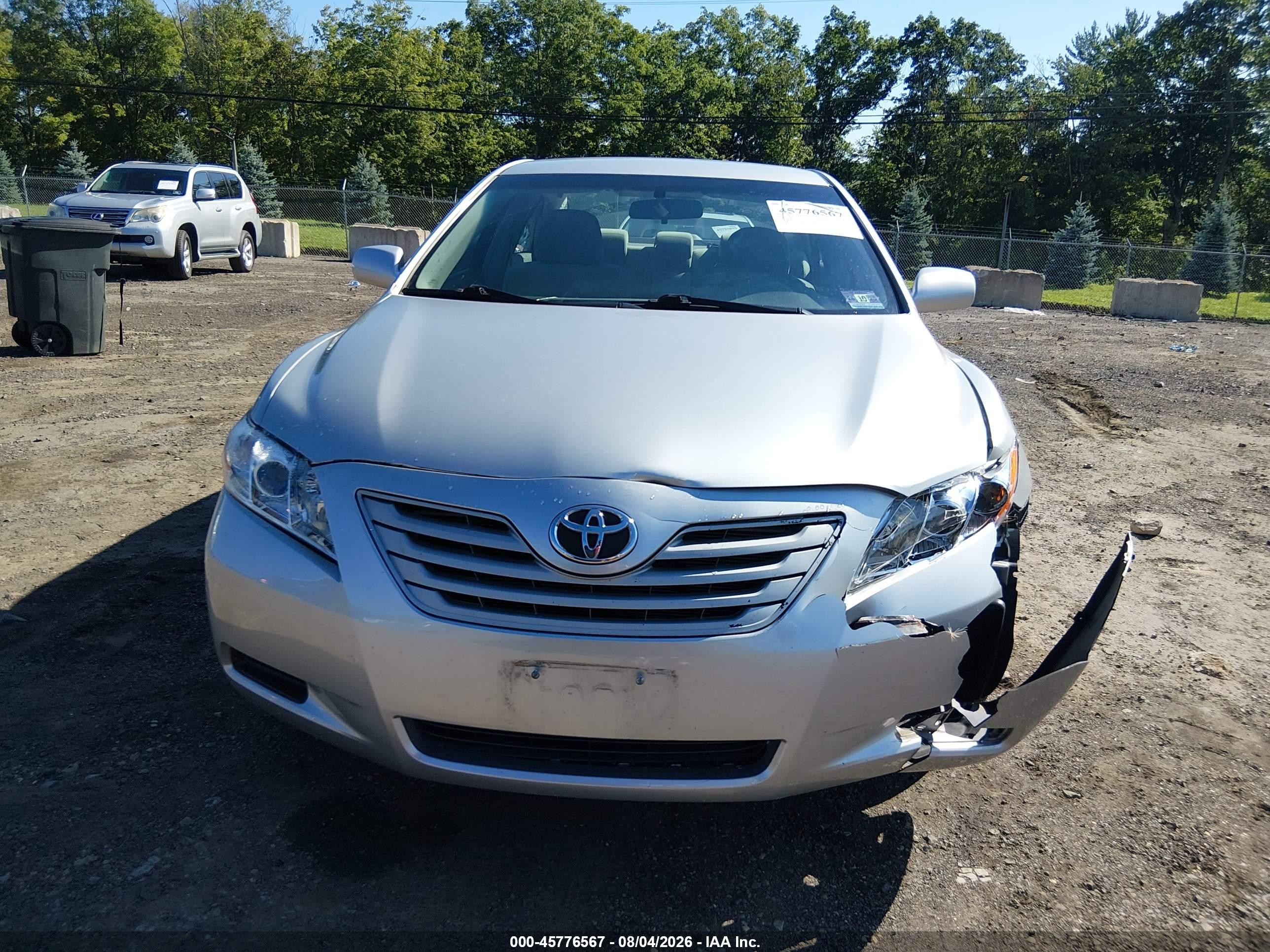 2009 Toyota Camry   Silver vin: 4T1BE46K99U871216
