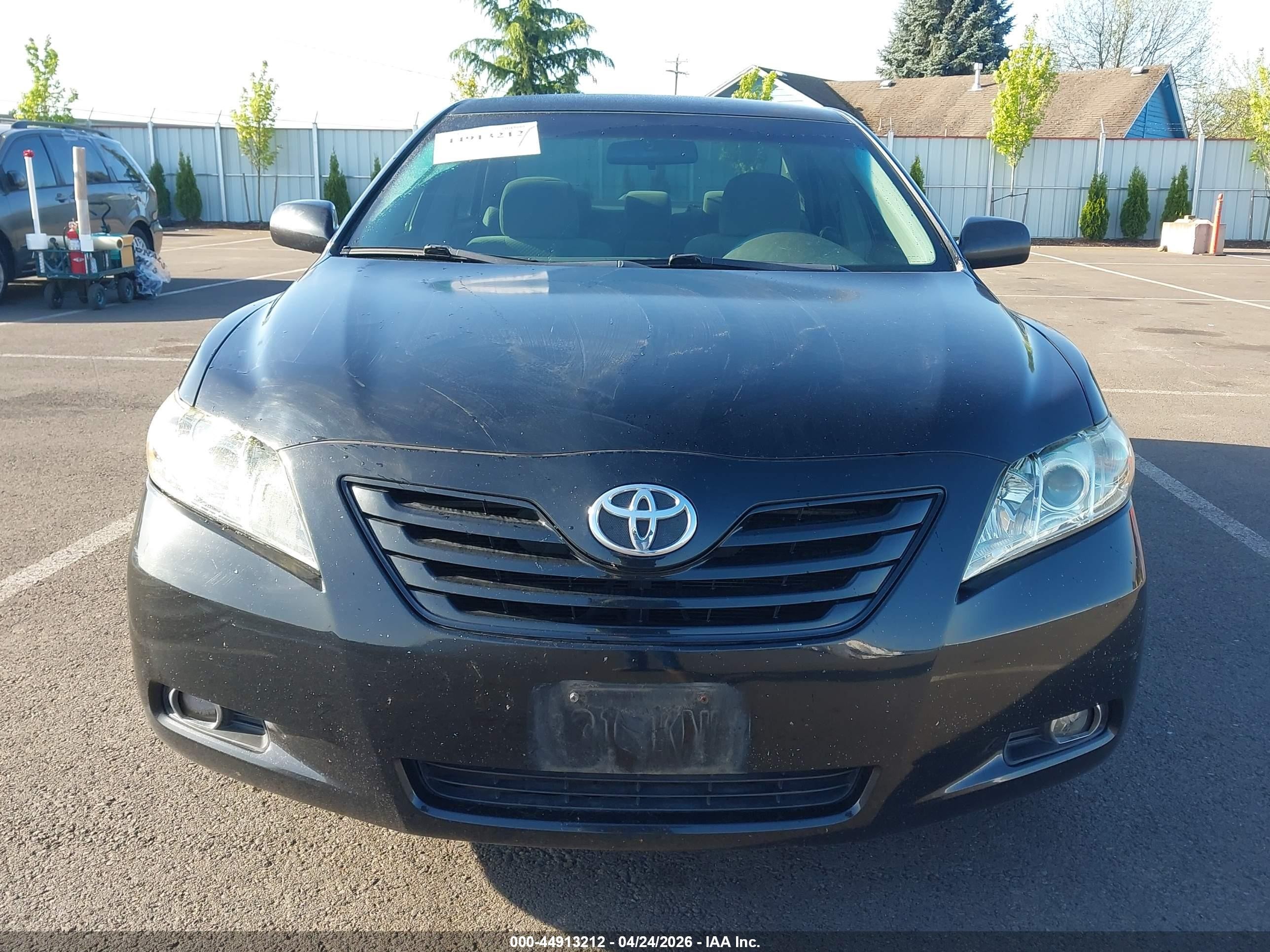 2009 Toyota Camry   Black vin: 4T1BE46K99U883222