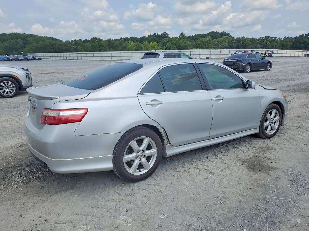 2009 Toyota Camry Se Silver vin: 4T1BE46K99U886296