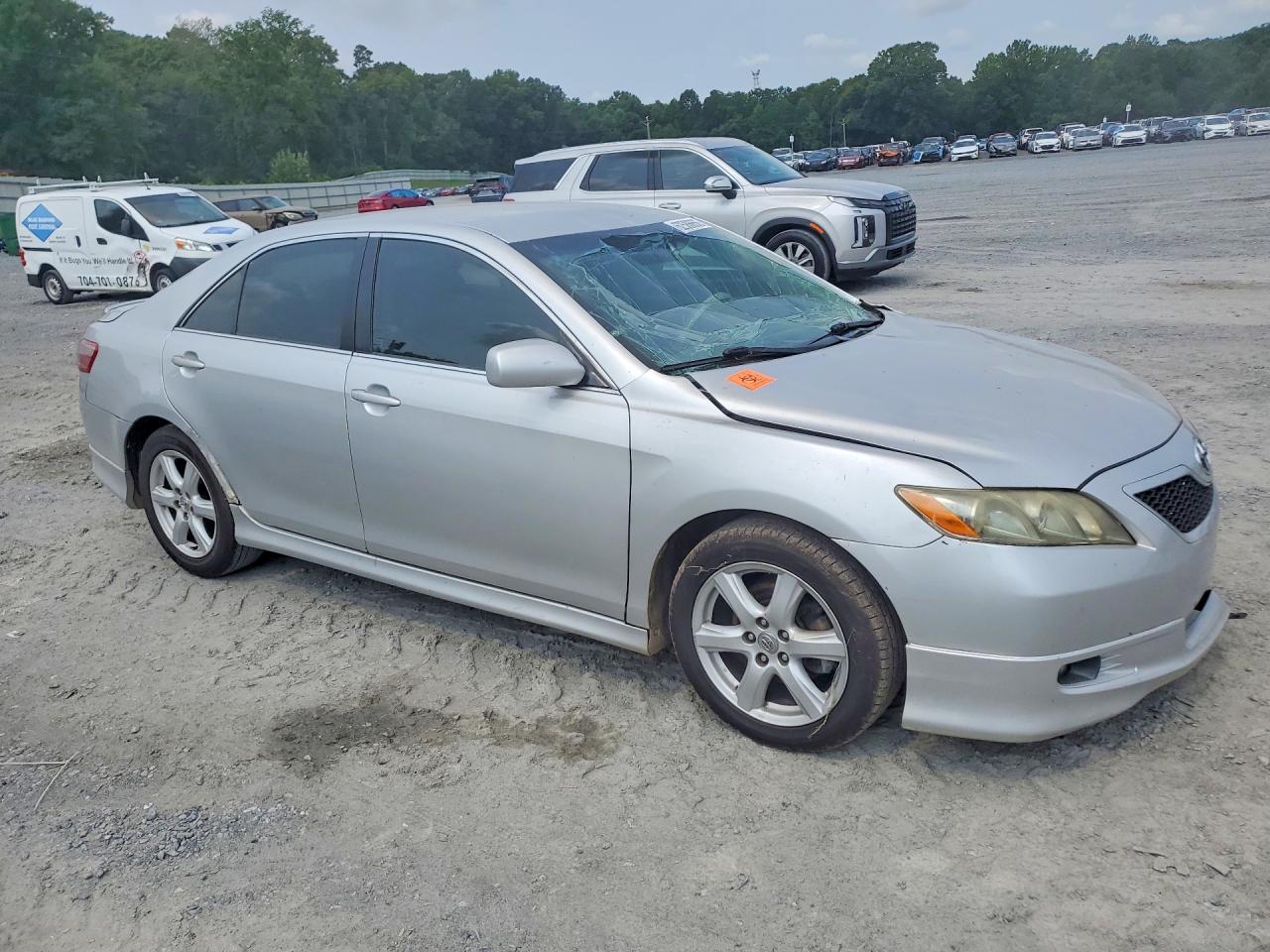2009 Toyota Camry Se Silver vin: 4T1BE46K99U886296