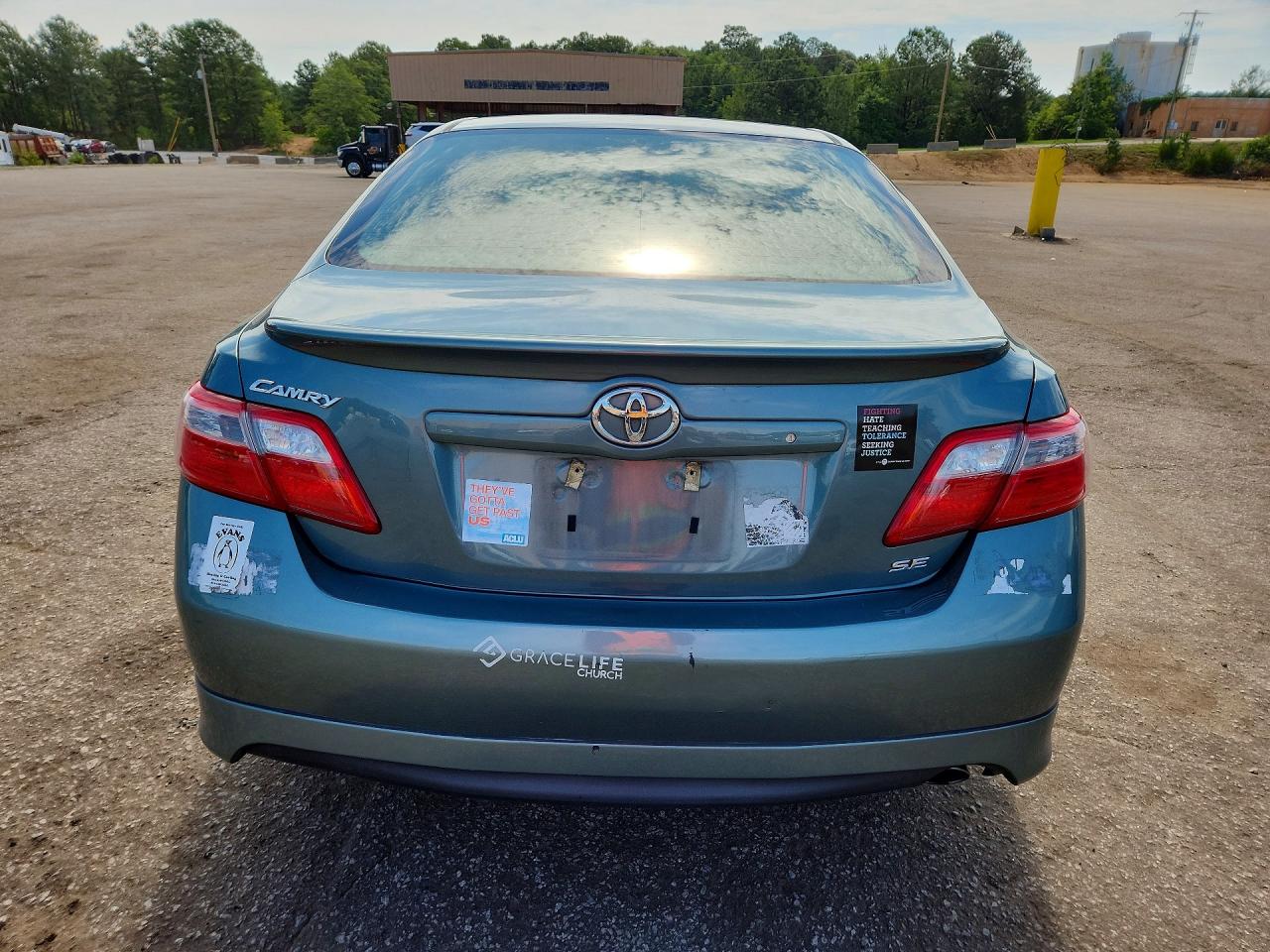 2009 Toyota Camry Se Turquoise vin: 4T1BE46K99U894866