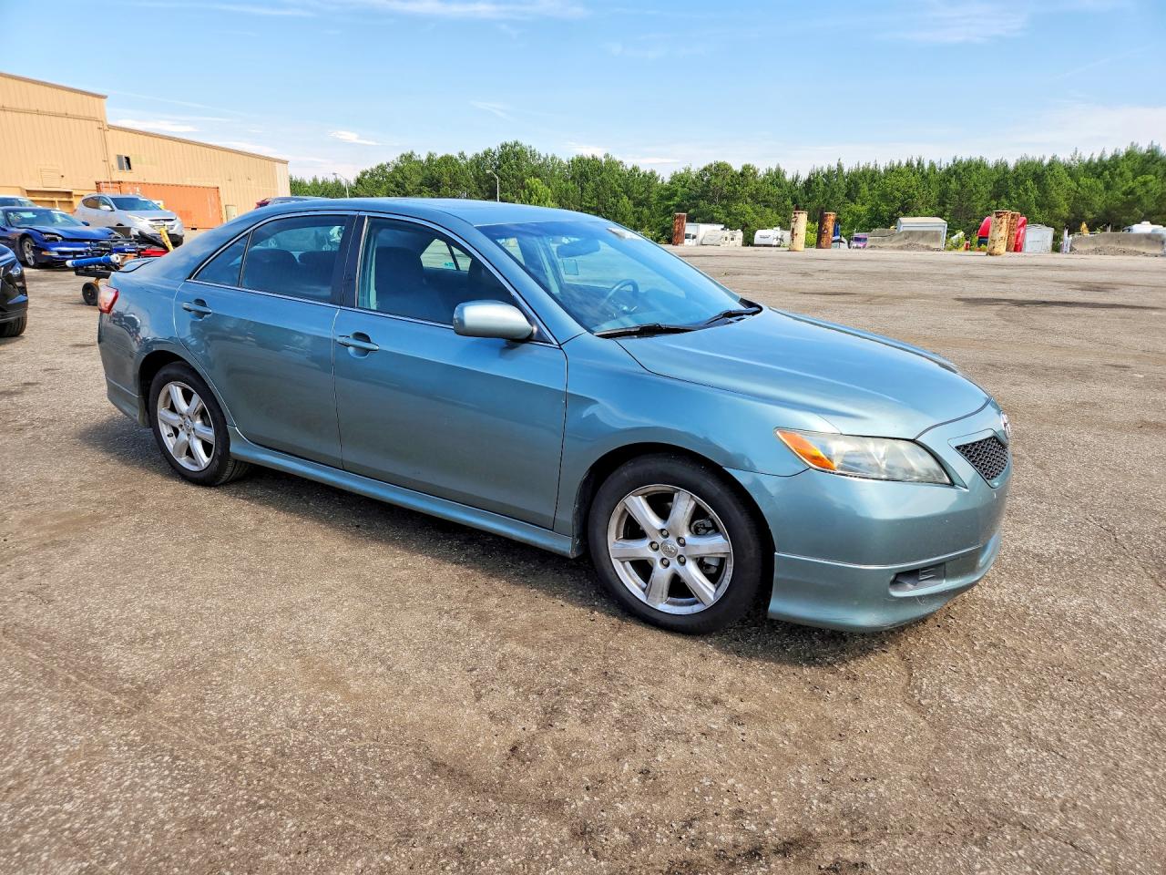 2009 Toyota Camry Se Turquoise vin: 4T1BE46K99U894866