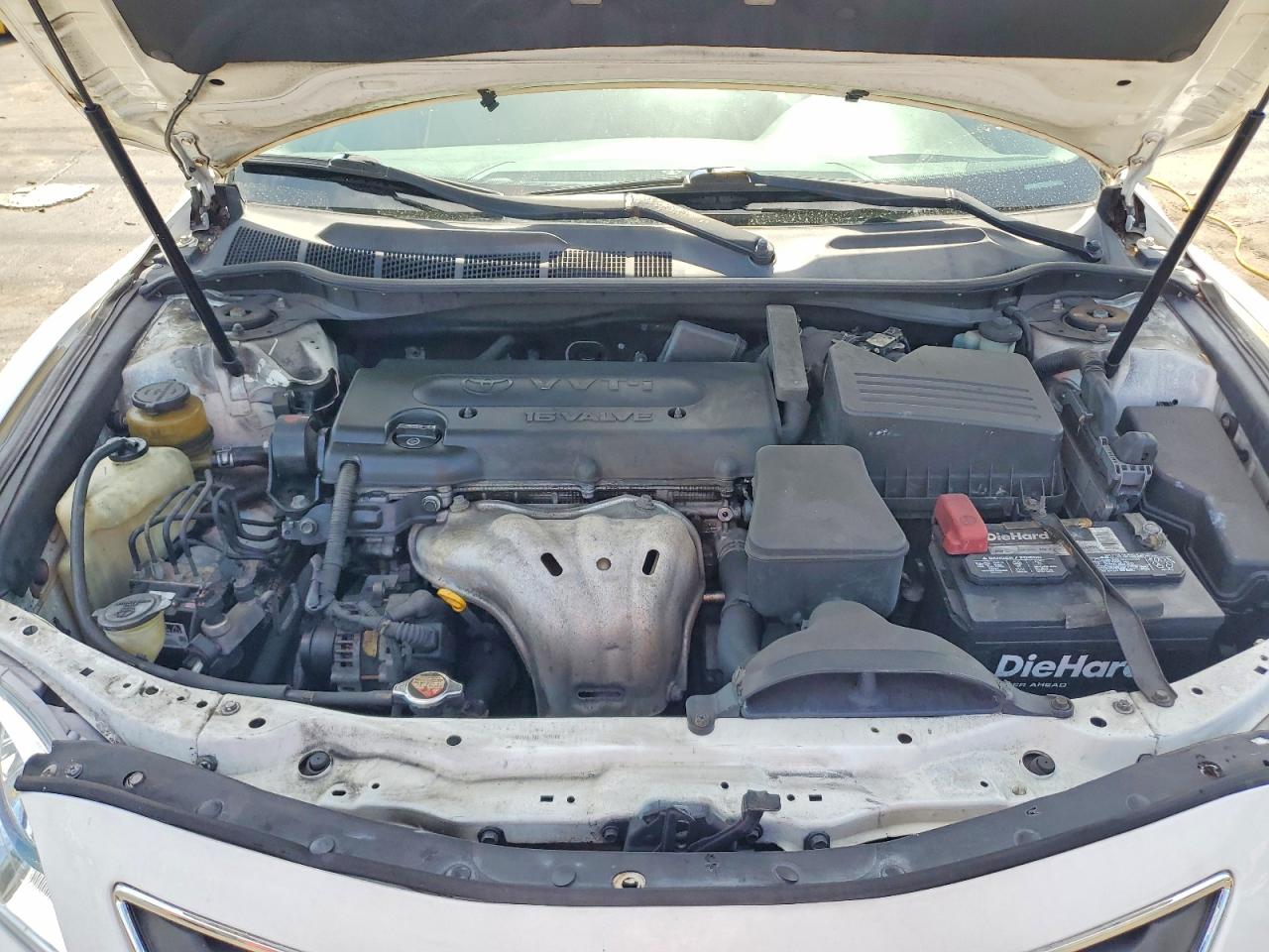 2009 Toyota Camry Xle White vin: 4T1BE46K99U907485