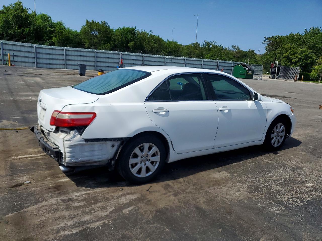 2009 Toyota Camry Xle White vin: 4T1BE46K99U907485