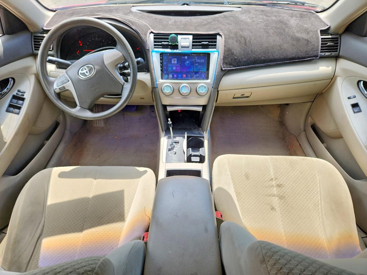 2007 Toyota Camry Le Red vin: 4T1BE46KX7U014710