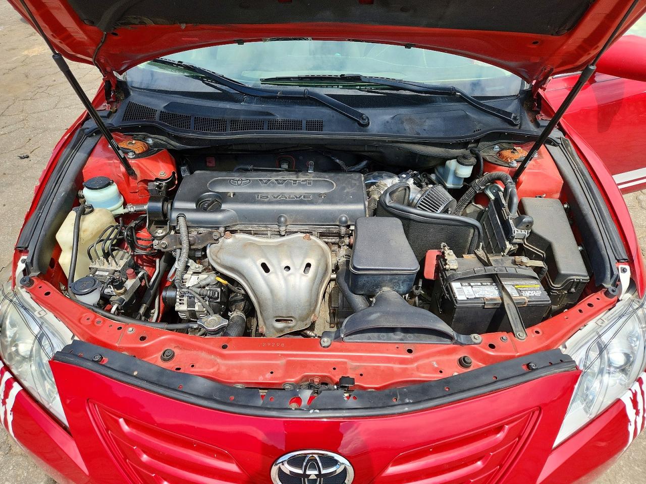 2007 Toyota Camry Le Red vin: 4T1BE46KX7U014710