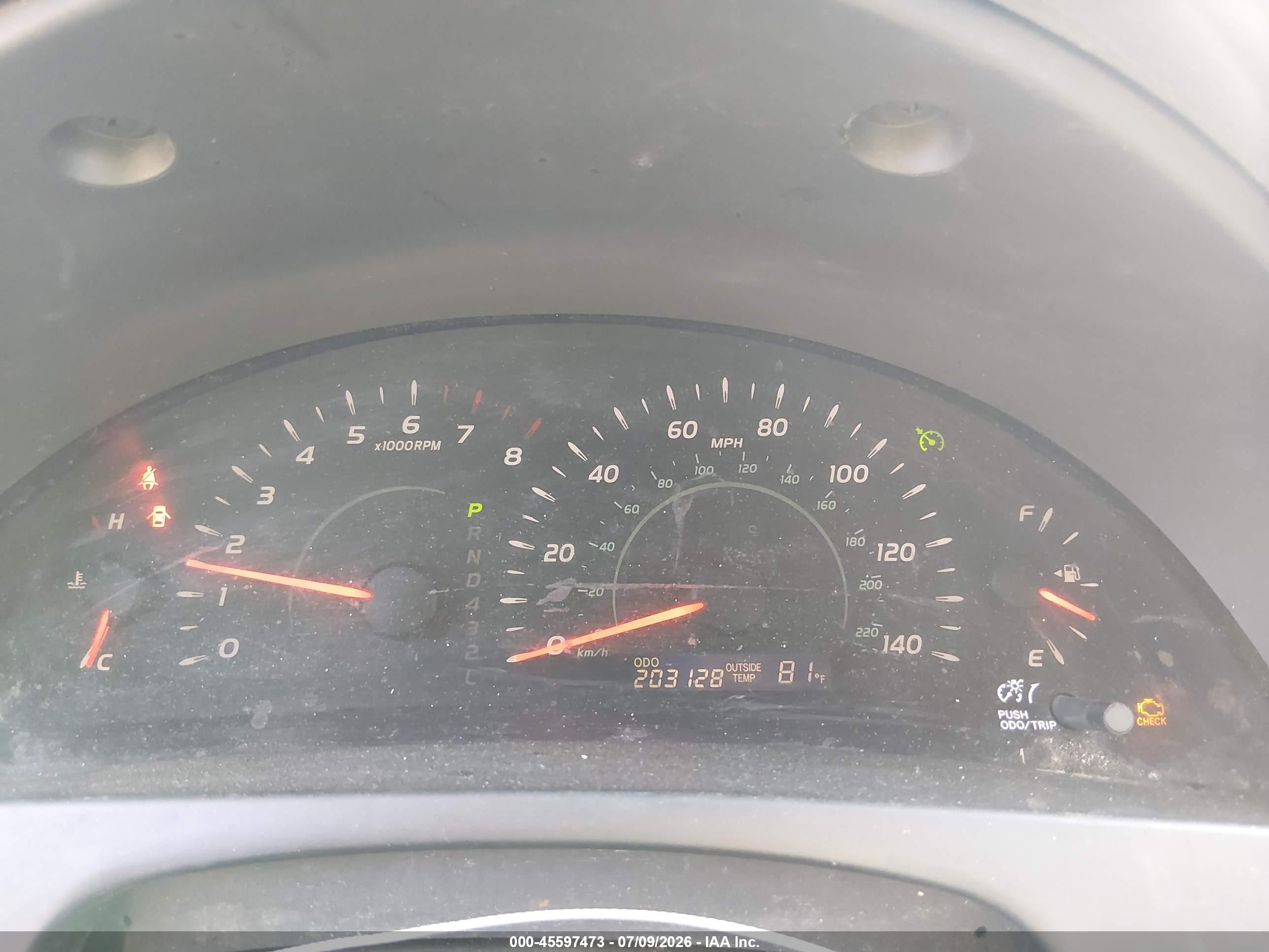 2007 Toyota Camry Le Gray vin: 4T1BE46KX7U018059