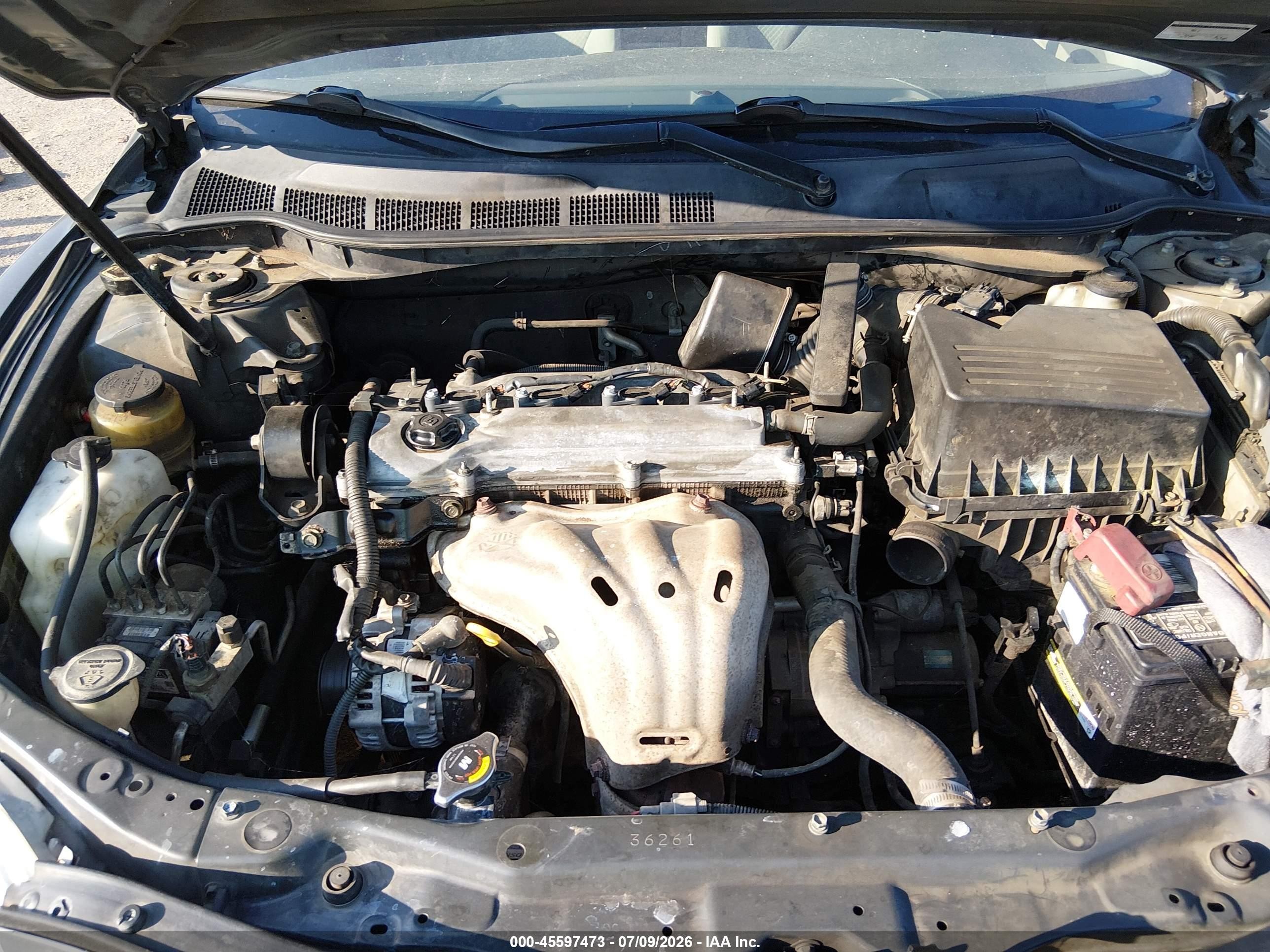 2007 Toyota Camry Le Gray vin: 4T1BE46KX7U018059