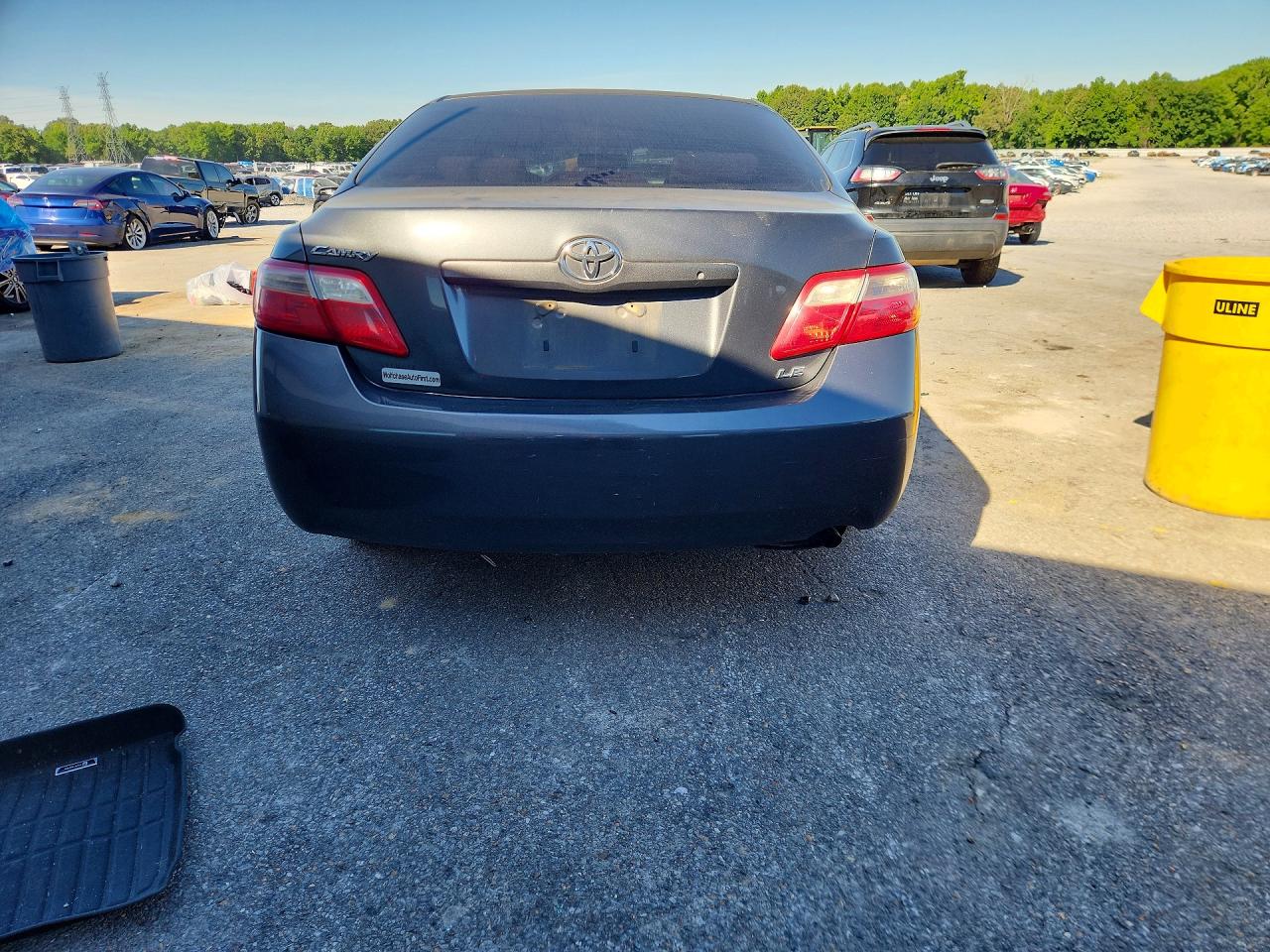 2007 Toyota Camry Le Gray vin: 4T1BE46KX7U028218