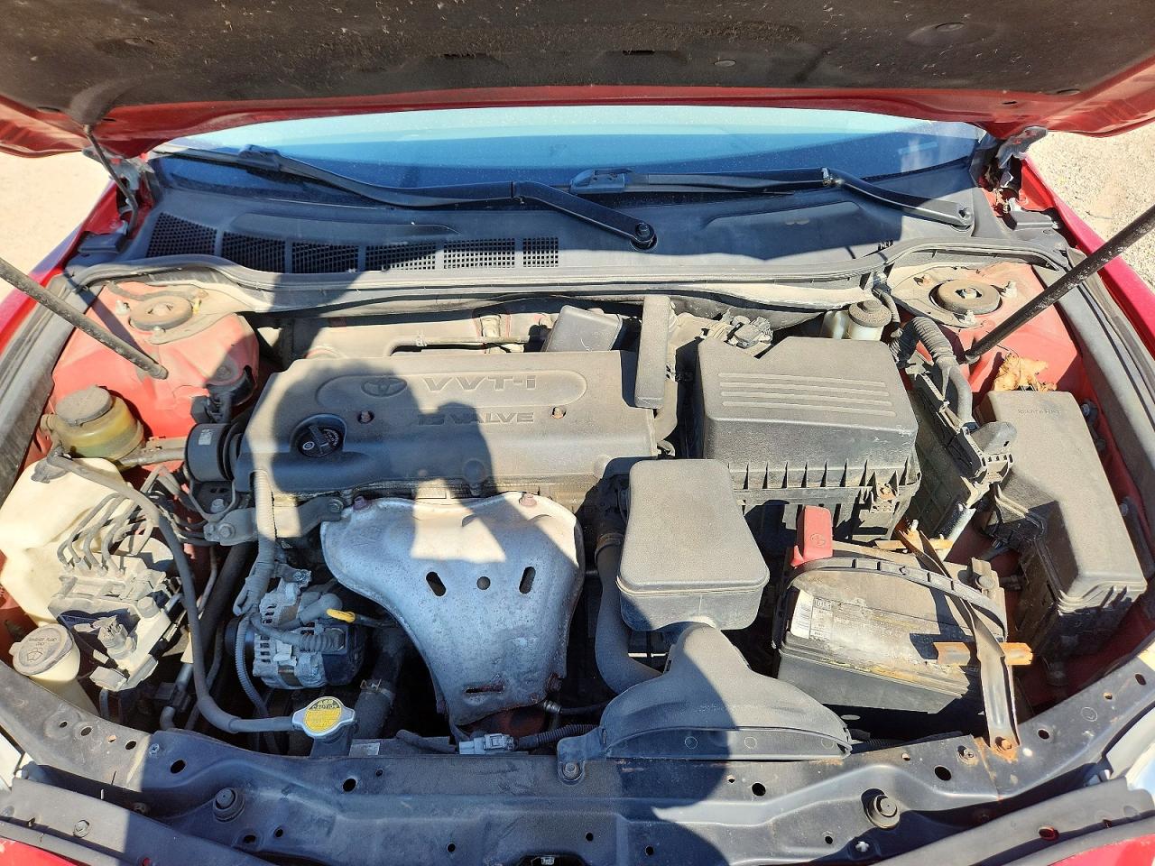 2007 Toyota Camry Le Red vin: 4T1BE46KX7U039364