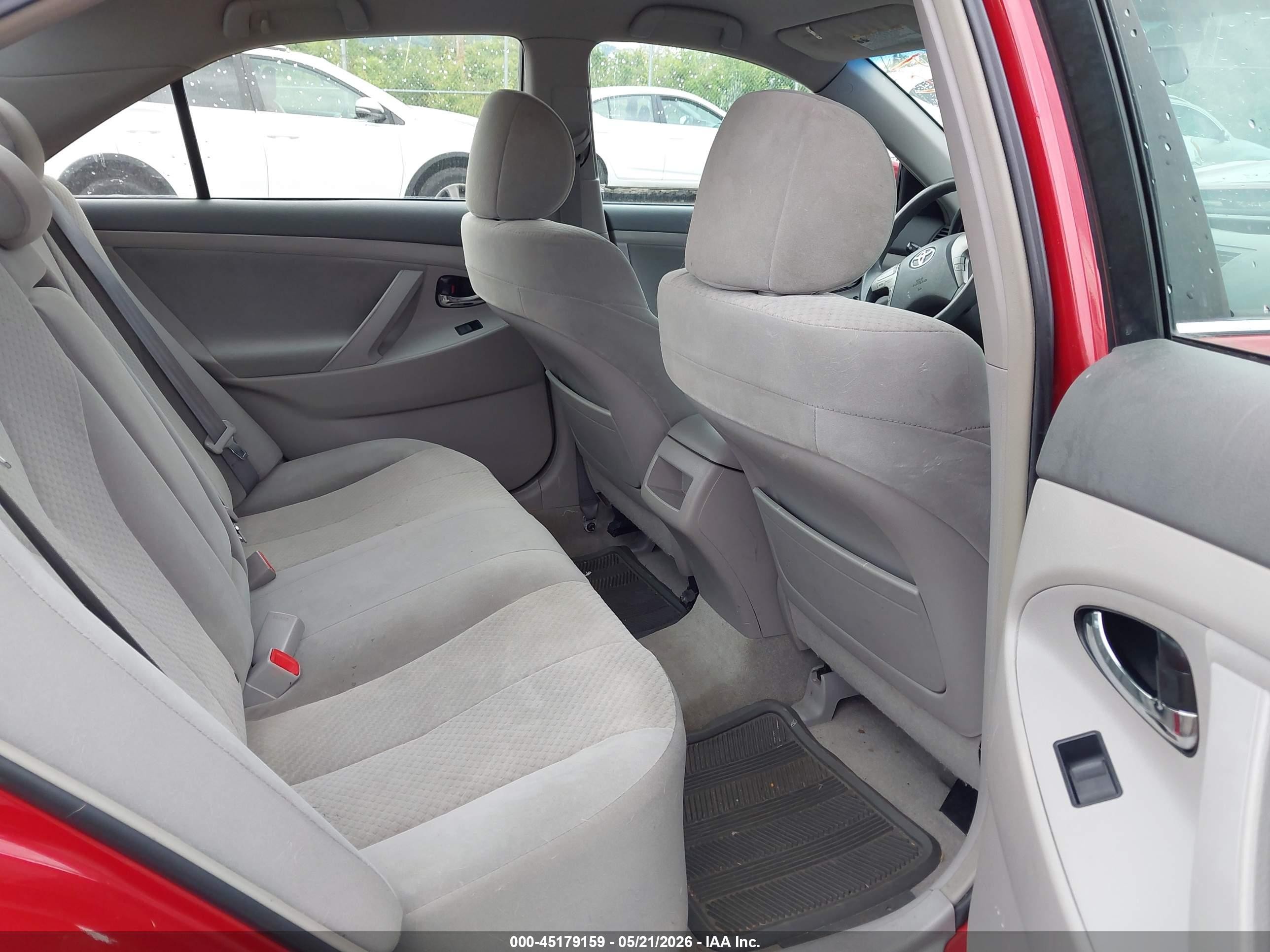 2007 Toyota Camry Le Red vin: 4T1BE46KX7U048856
