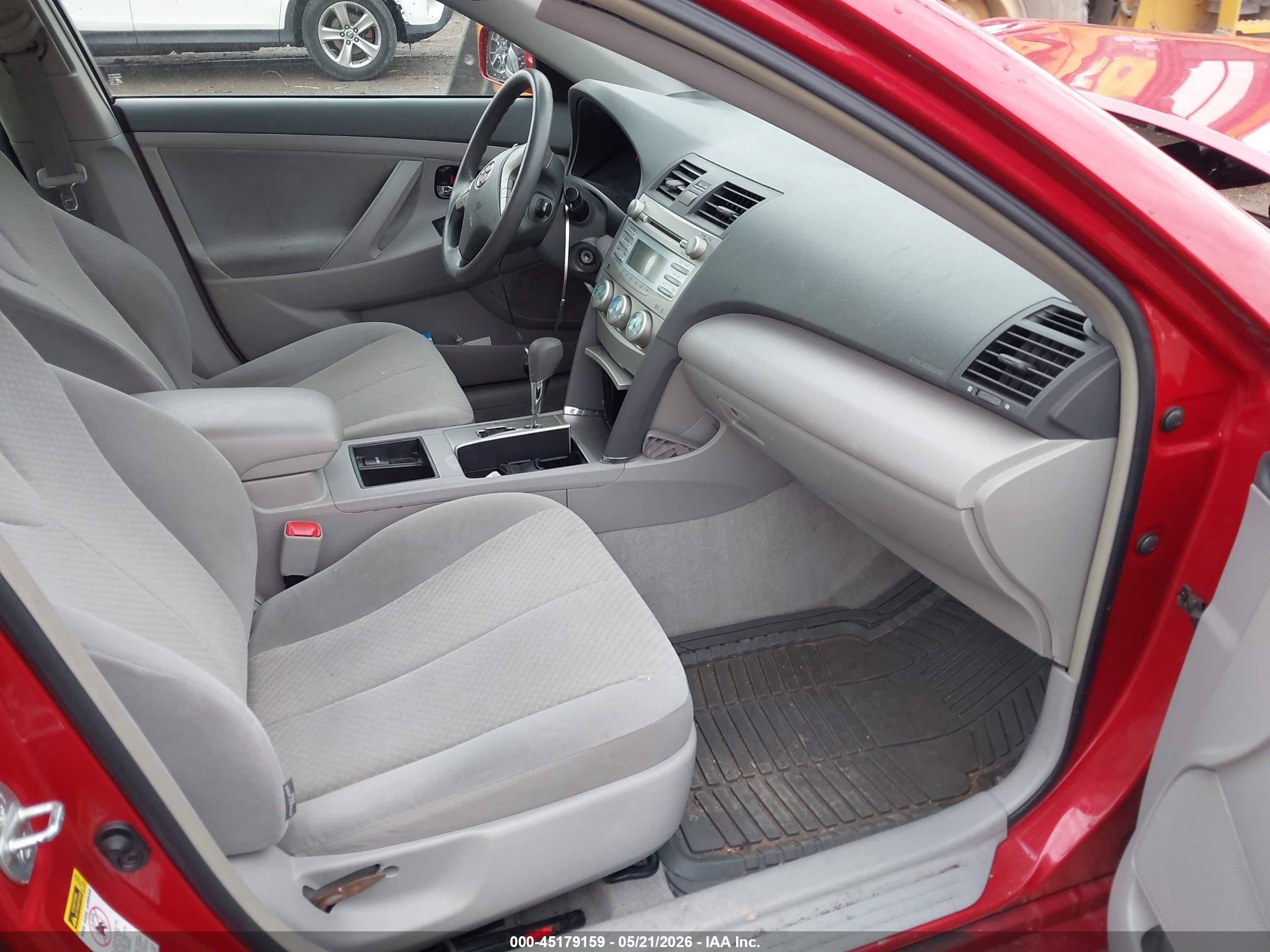 2007 Toyota Camry Le Red vin: 4T1BE46KX7U048856