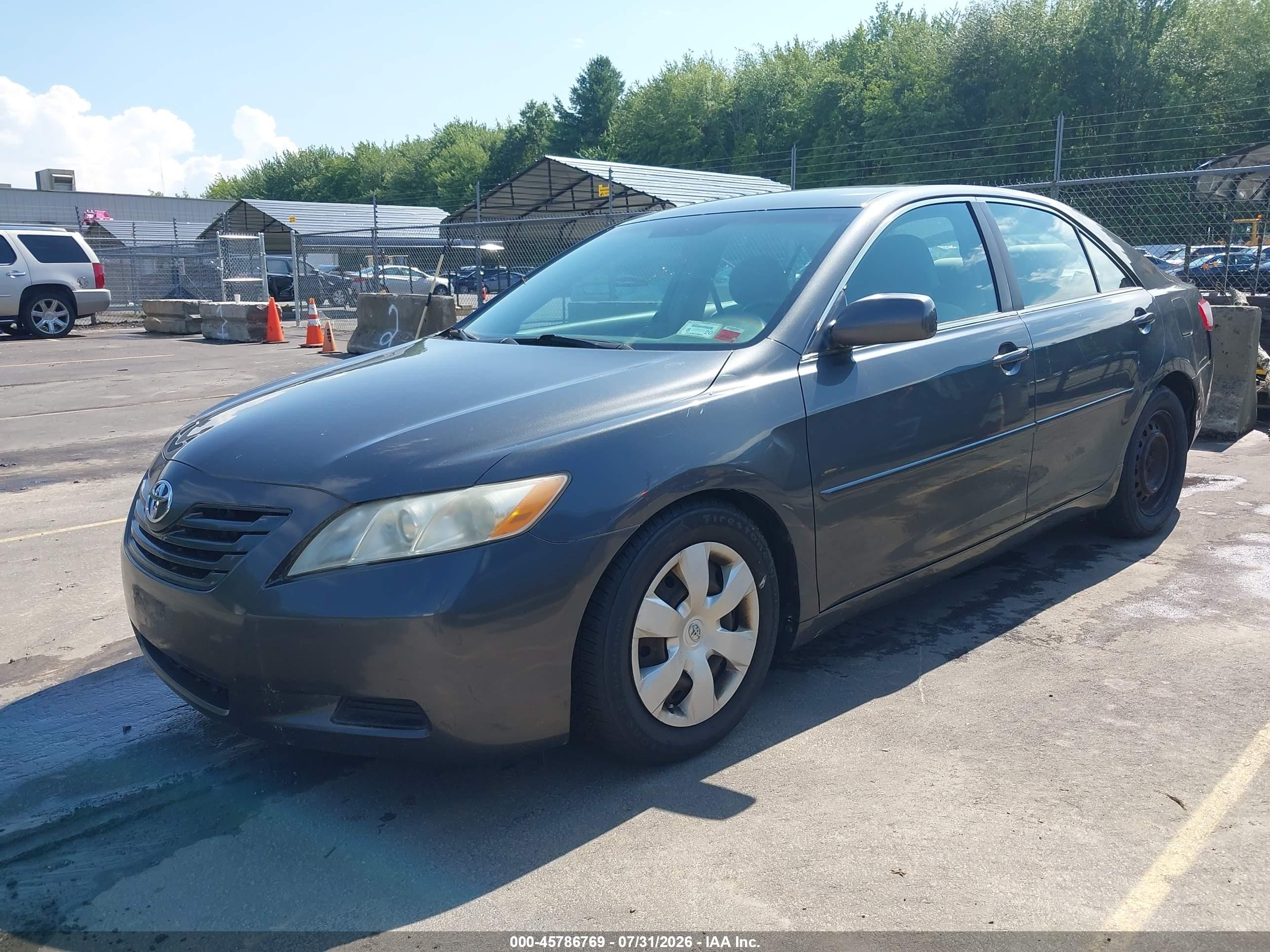 2007 Toyota Camry Ce/le/xle/se Gray vin: 4T1BE46KX7U070906
