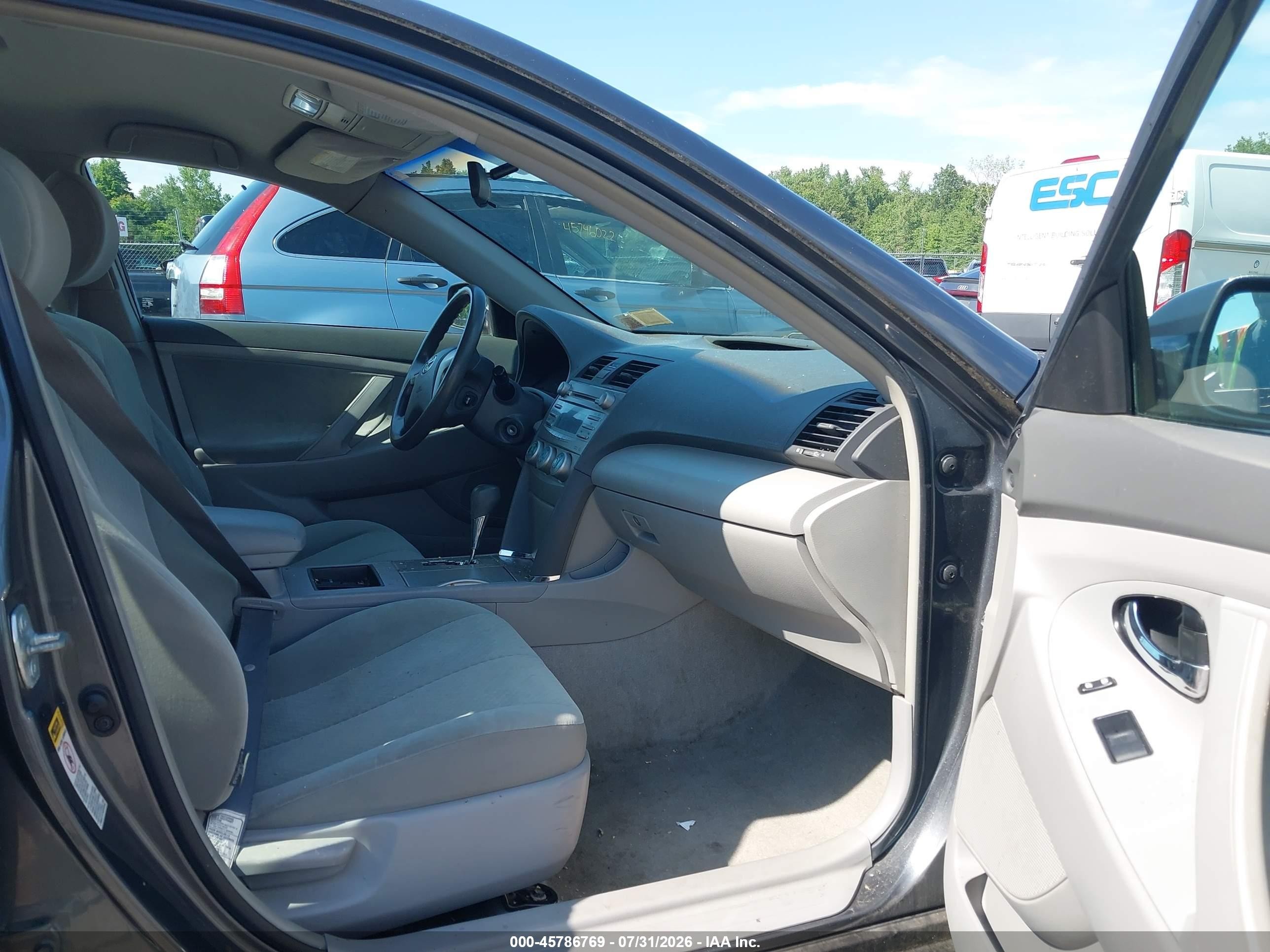 2007 Toyota Camry Ce/le/xle/se Gray vin: 4T1BE46KX7U070906