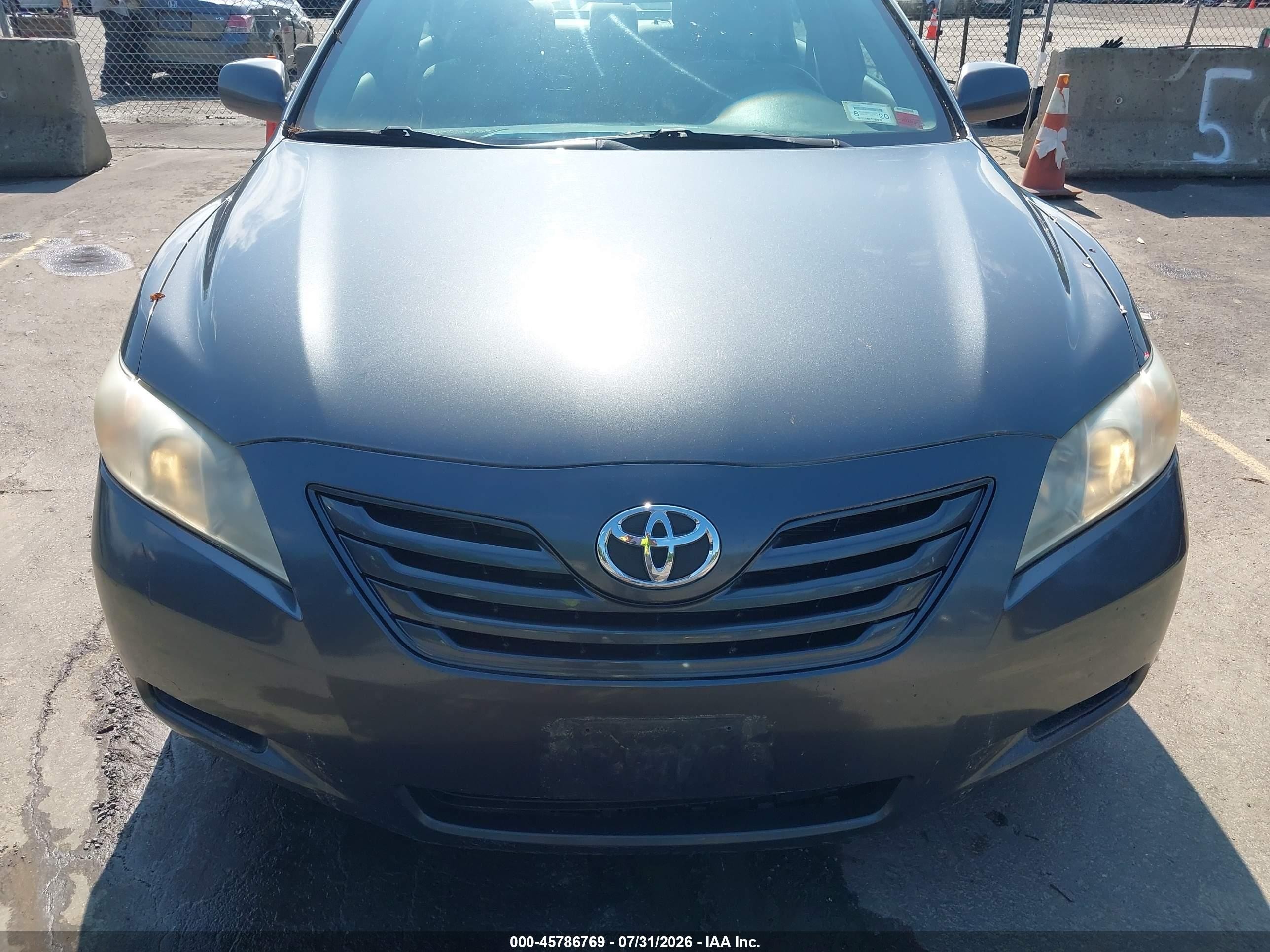 2007 Toyota Camry Ce/le/xle/se Gray vin: 4T1BE46KX7U070906