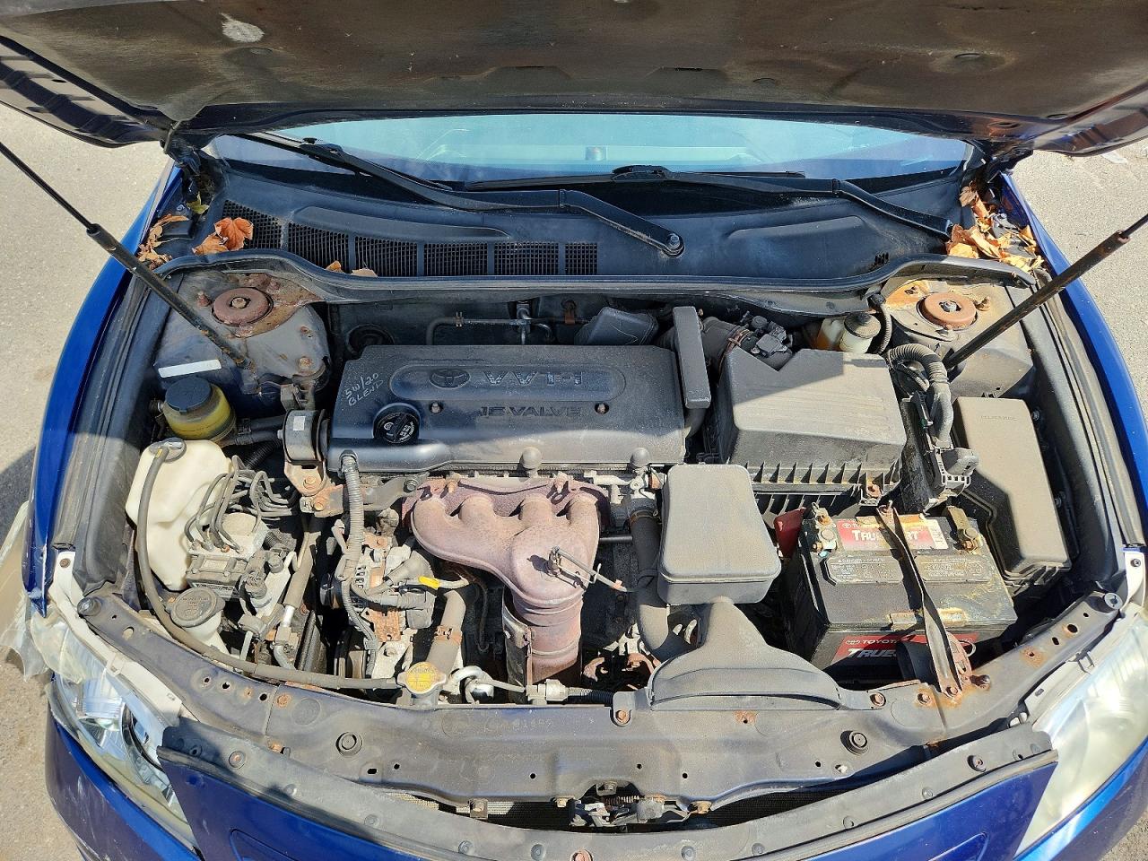 2007 Toyota Camry Se Синий vin: 4T1BE46KX7U078066