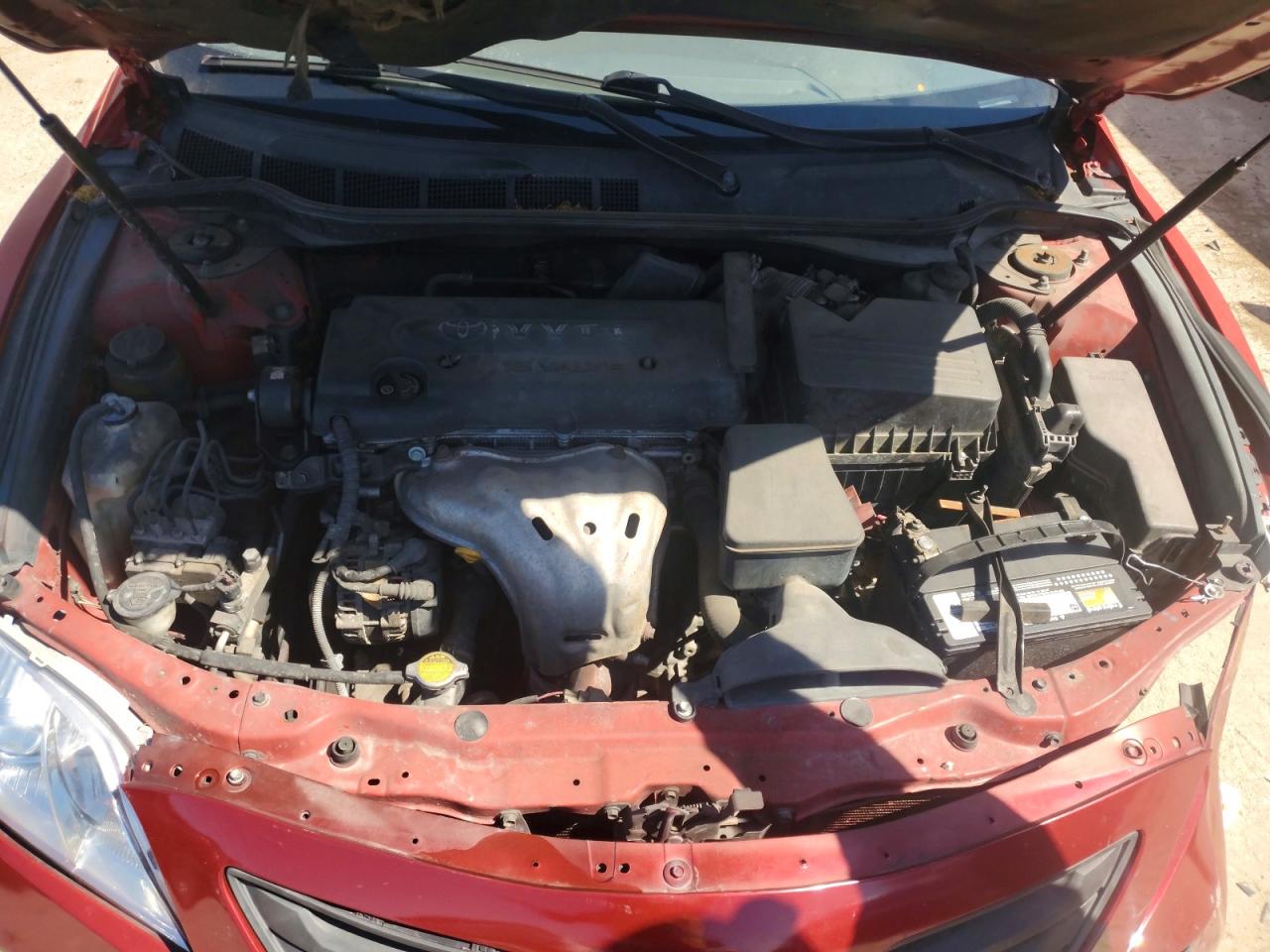 2007 Toyota Camry Le Red vin: 4T1BE46KX7U083140
