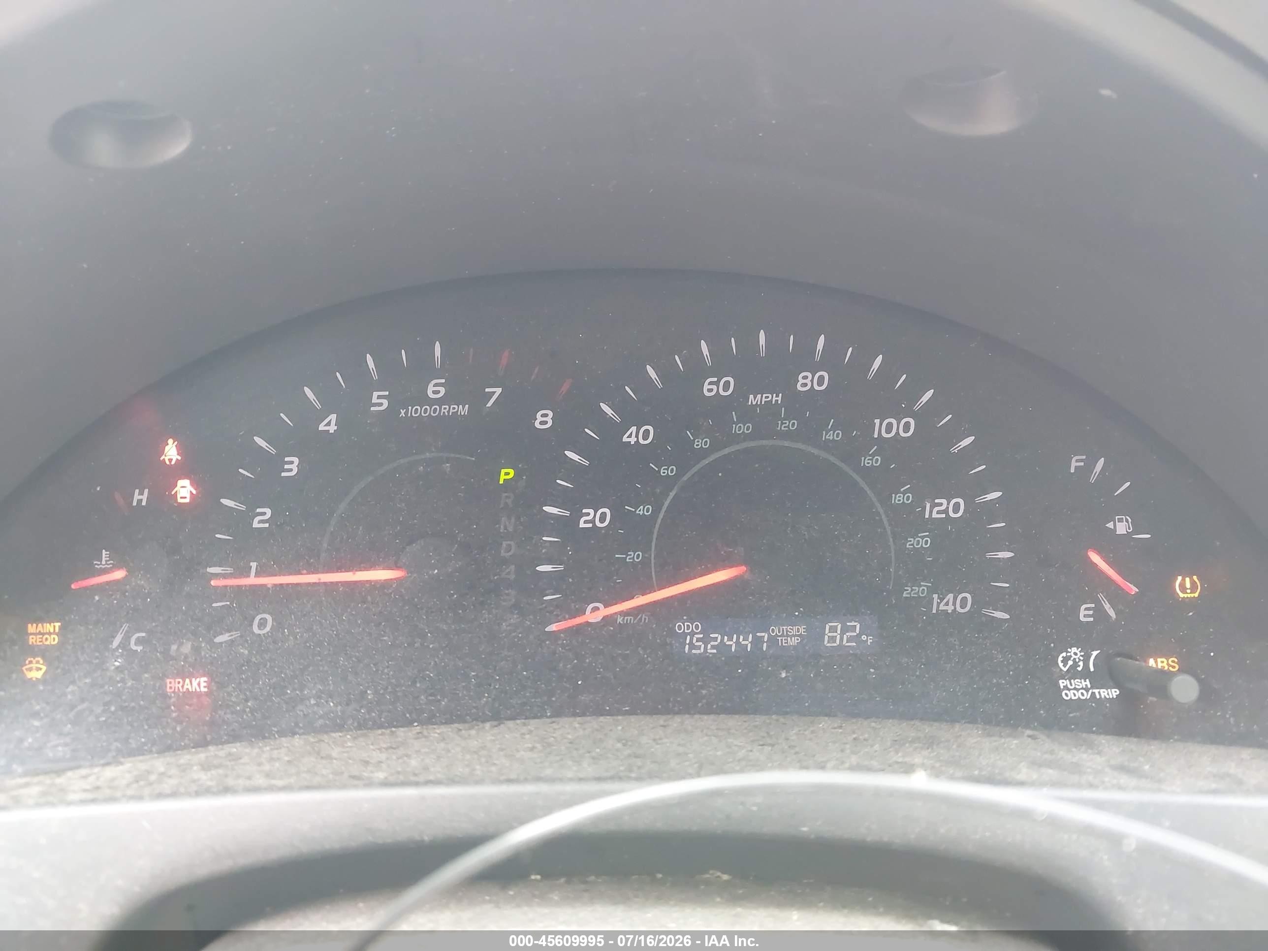 2007 Toyota Camry Le Gold vin: 4T1BE46KX7U095336