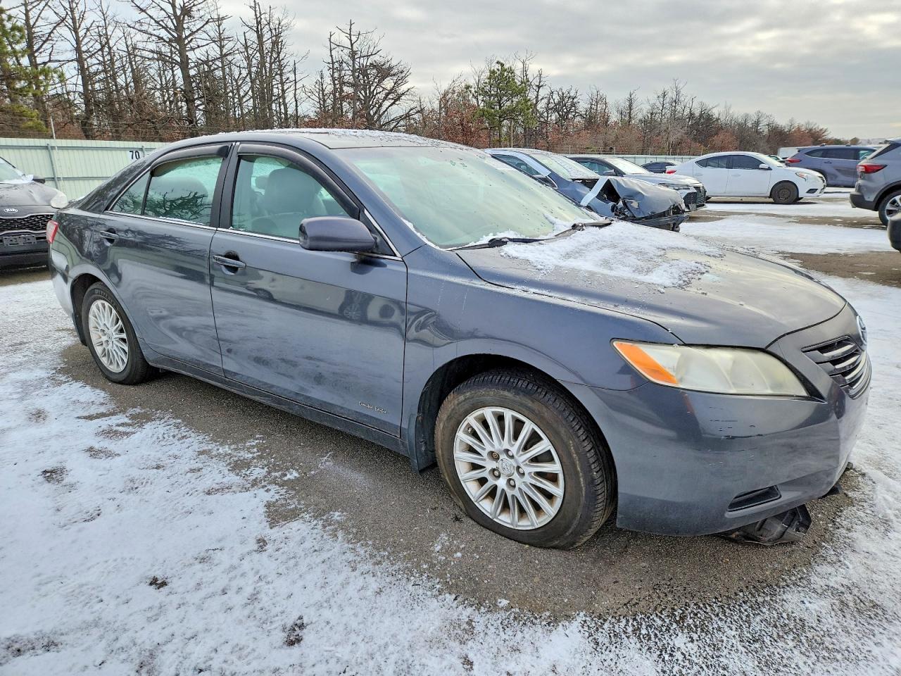 2007 Toyota Camry Ce Gray vin: 4T1BE46KX7U096583