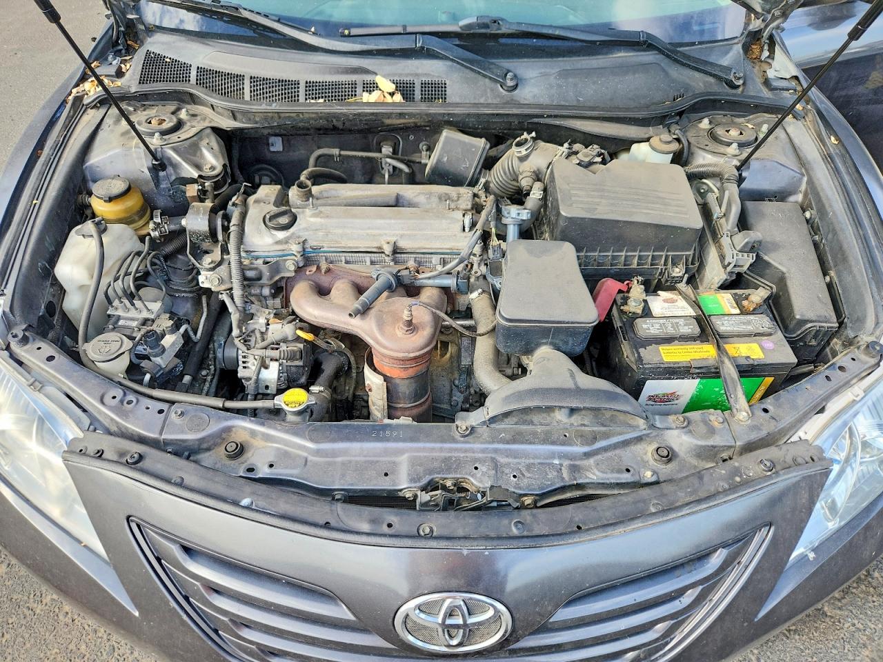 2007 Toyota Camry Le Gray vin: 4T1BE46KX7U111678