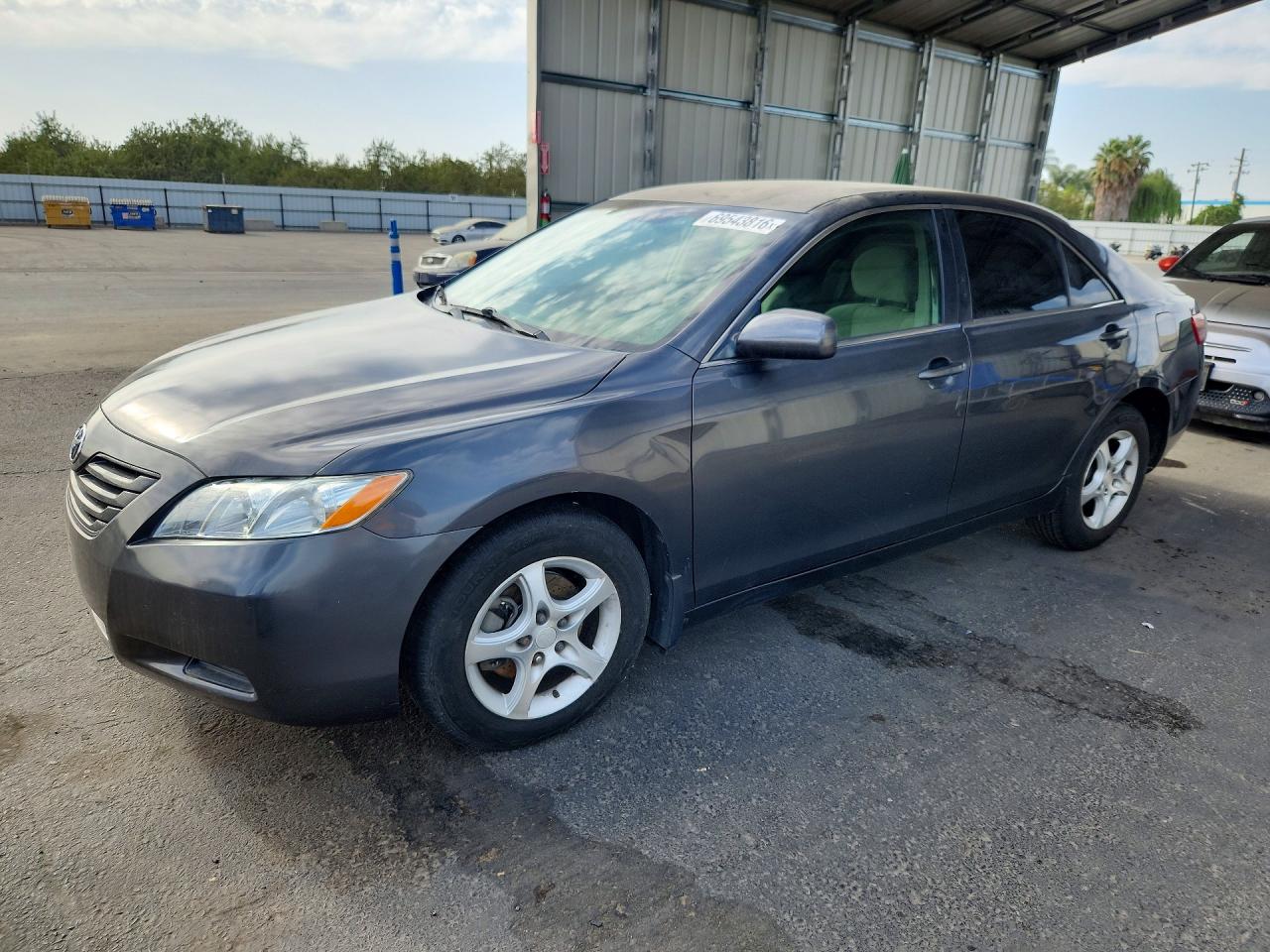 2007 Toyota Camry Le Gray vin: 4T1BE46KX7U111678
