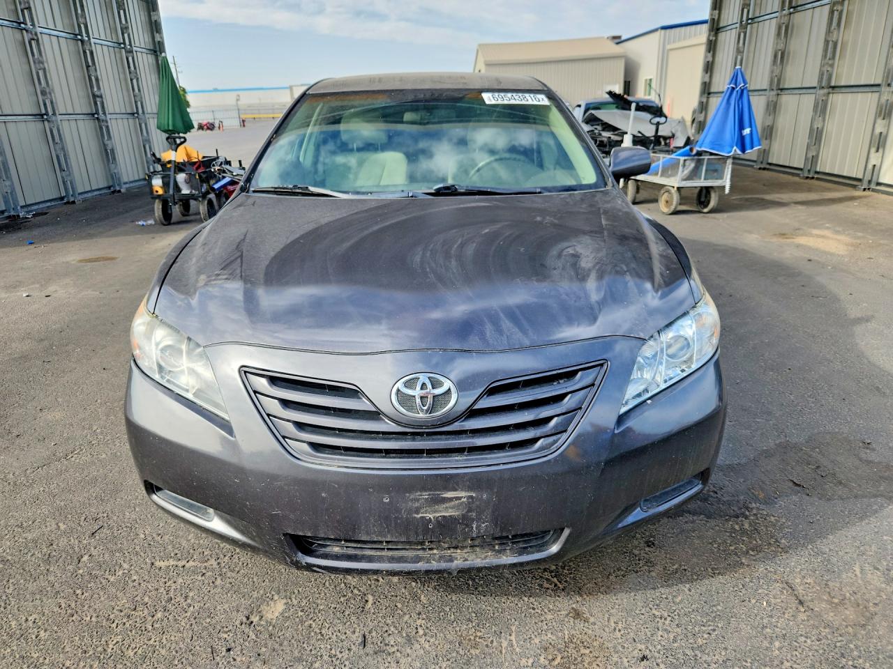 2007 Toyota Camry Le Gray vin: 4T1BE46KX7U111678