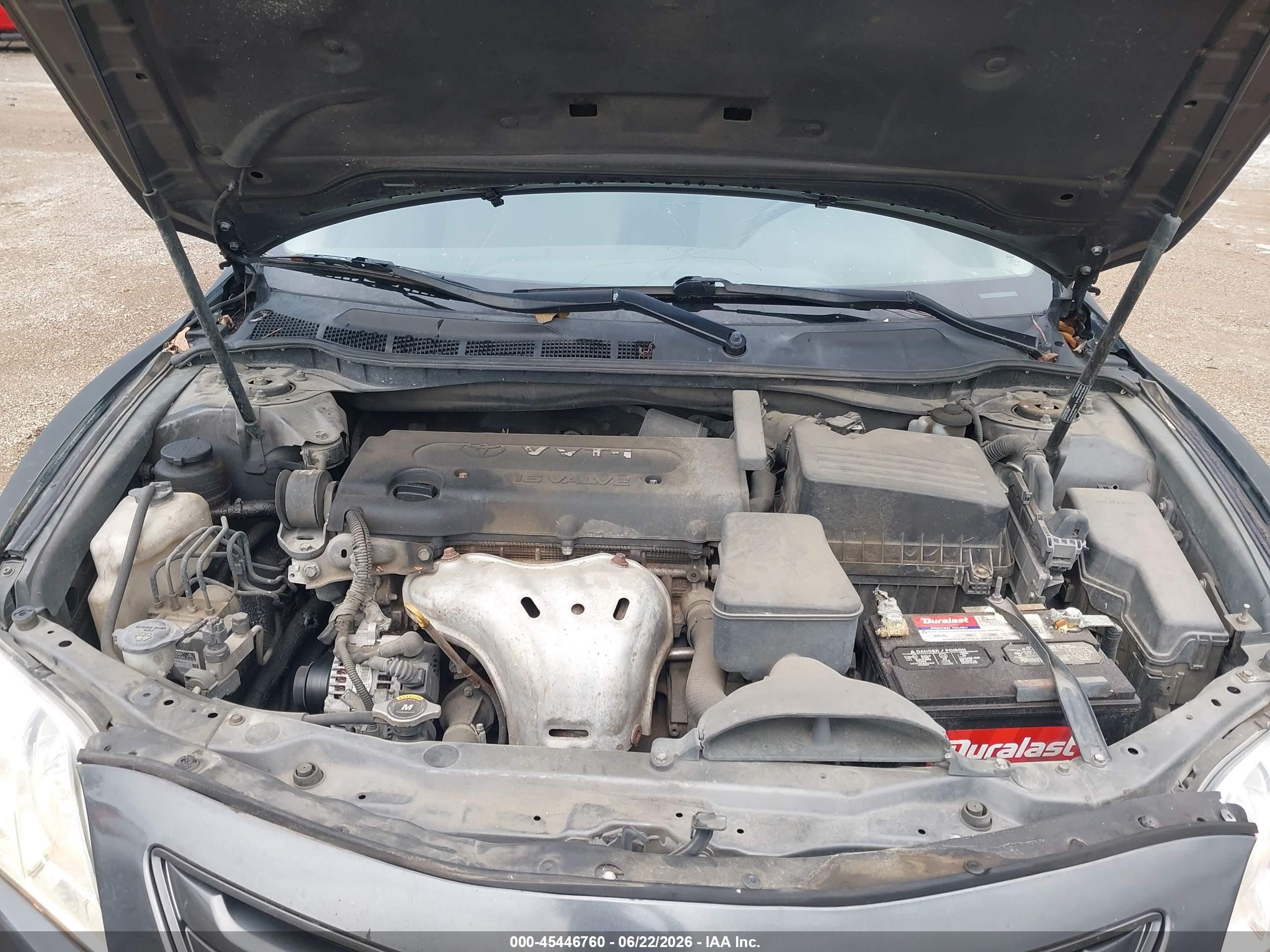 2007 Toyota Camry Le Gray vin: 4T1BE46KX7U122258