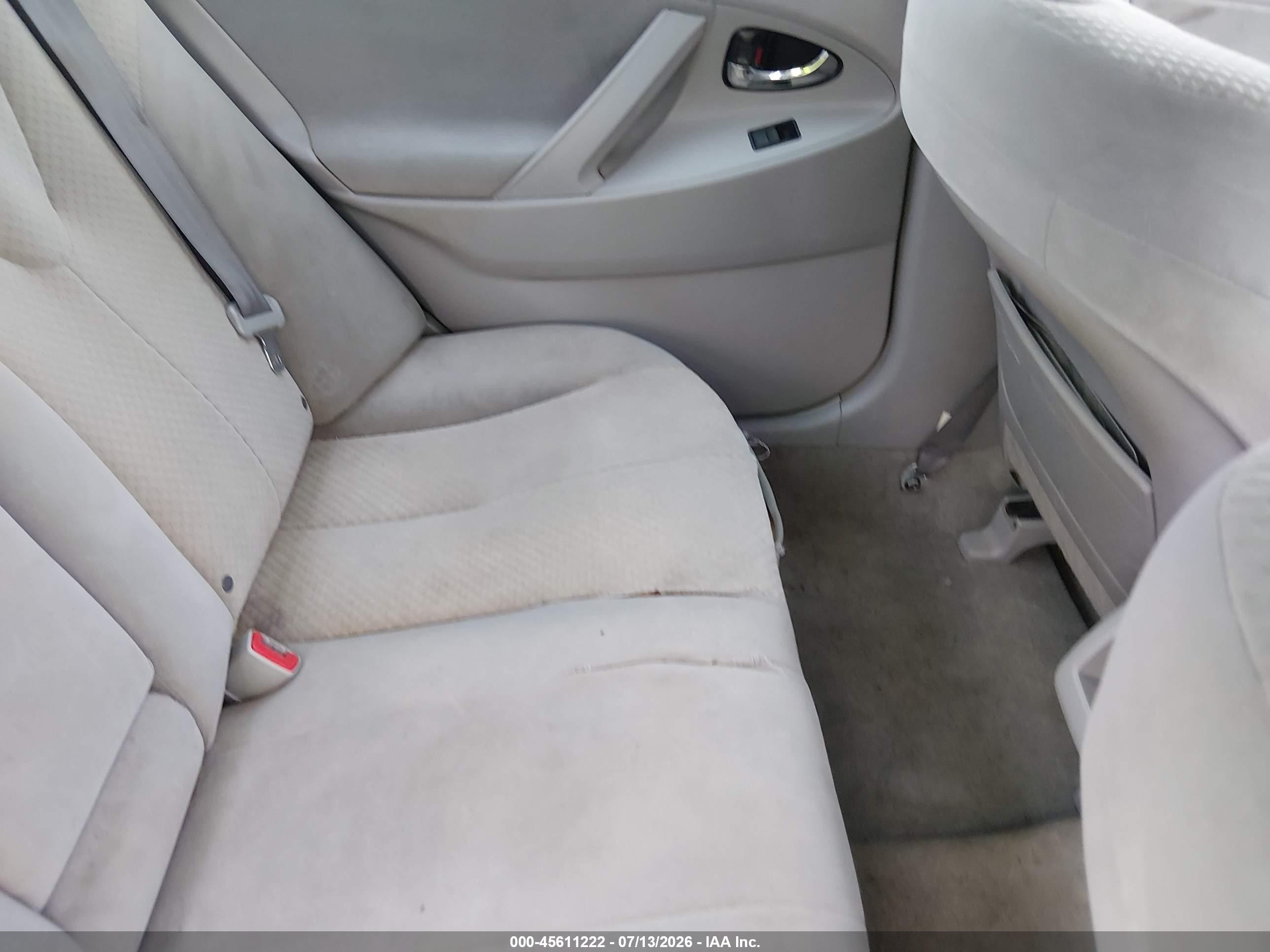 2007 Toyota Camry Le Красный vin: 4T1BE46KX7U131767