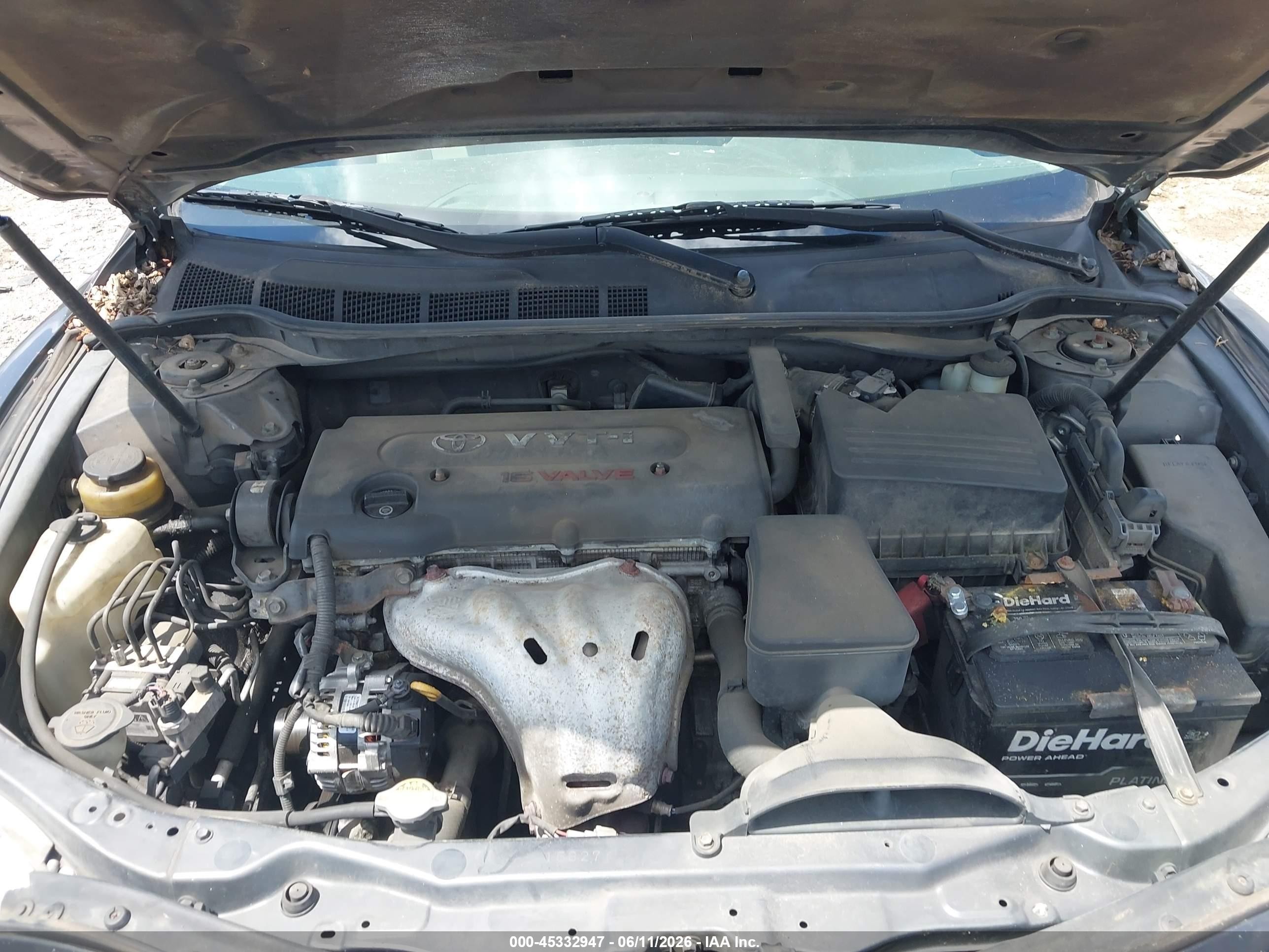 2007 Toyota Camry Le Gray vin: 4T1BE46KX7U133602