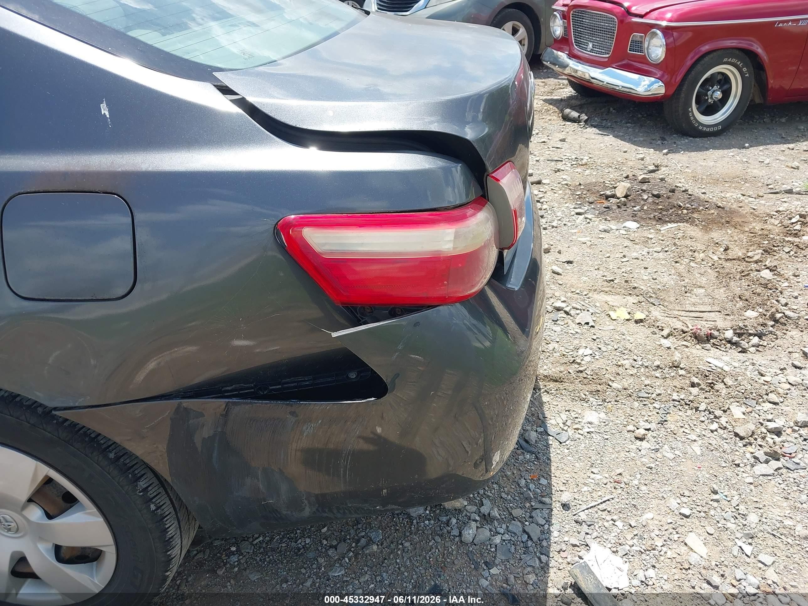 2007 Toyota Camry Le Gray vin: 4T1BE46KX7U133602